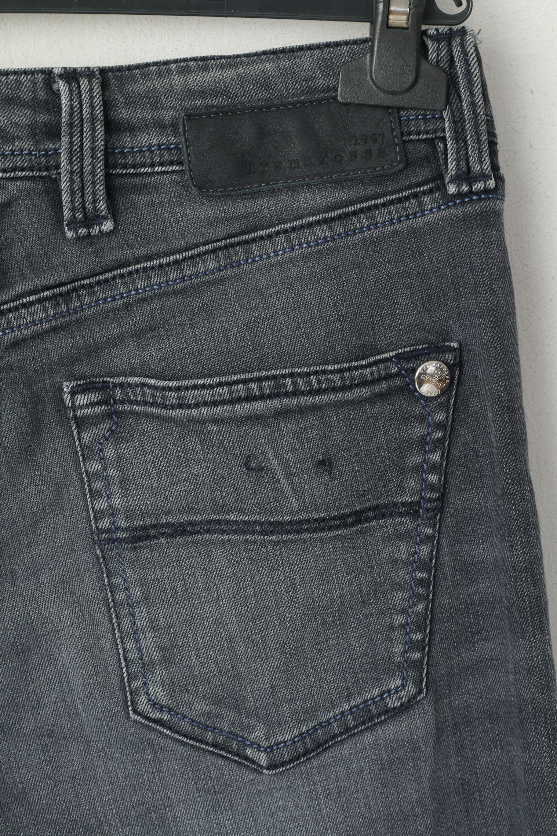 Vintage Santoria Tramarossa Men 30 Trousers Grey Leonardo 6631 Size US 30 / EU 46 - 6 Thumbnail