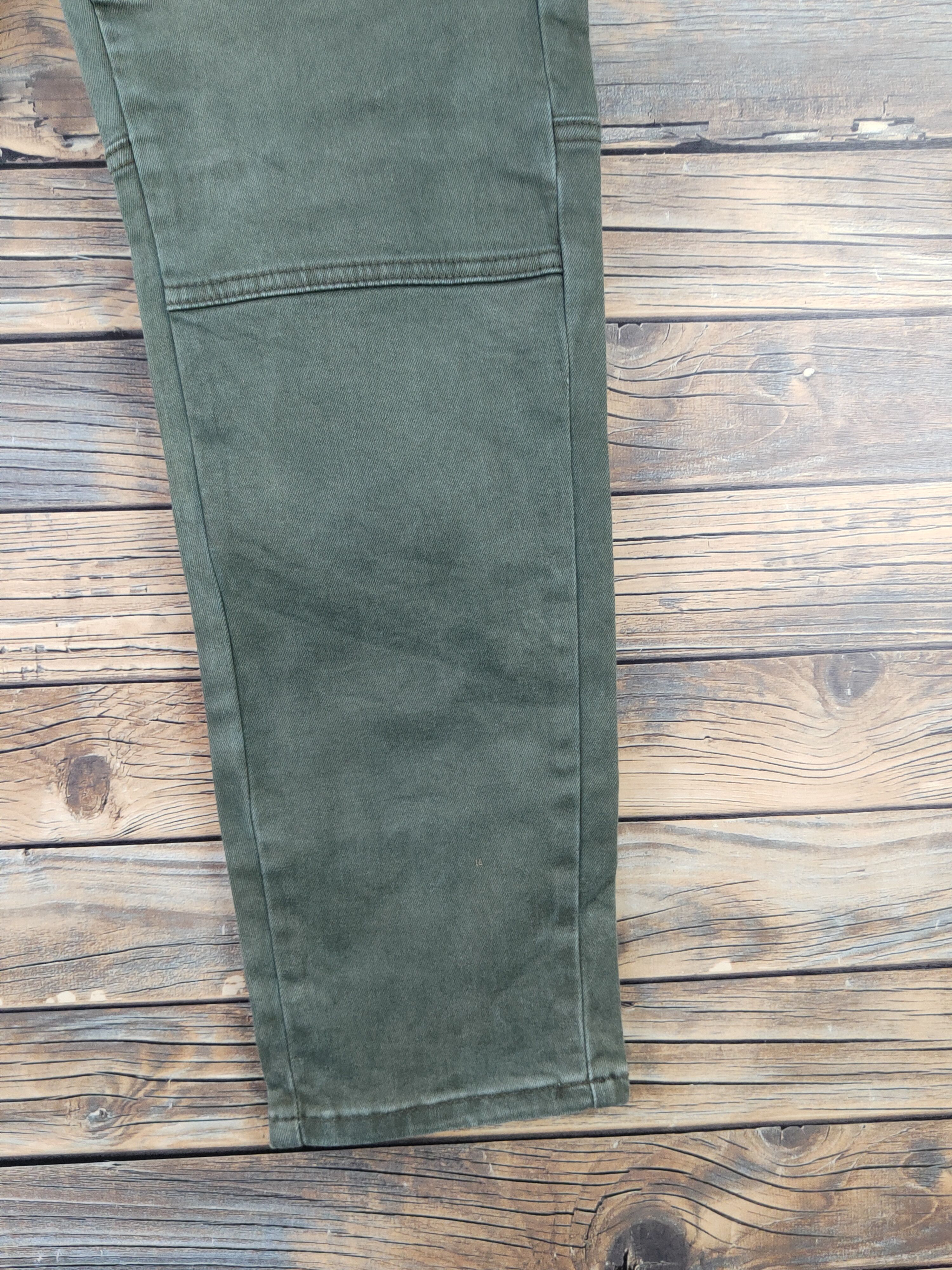Japanese Brand DLL Invisible Green Multipocket Tactical Cargo Pants #263 Size 31" - 6 Thumbnail