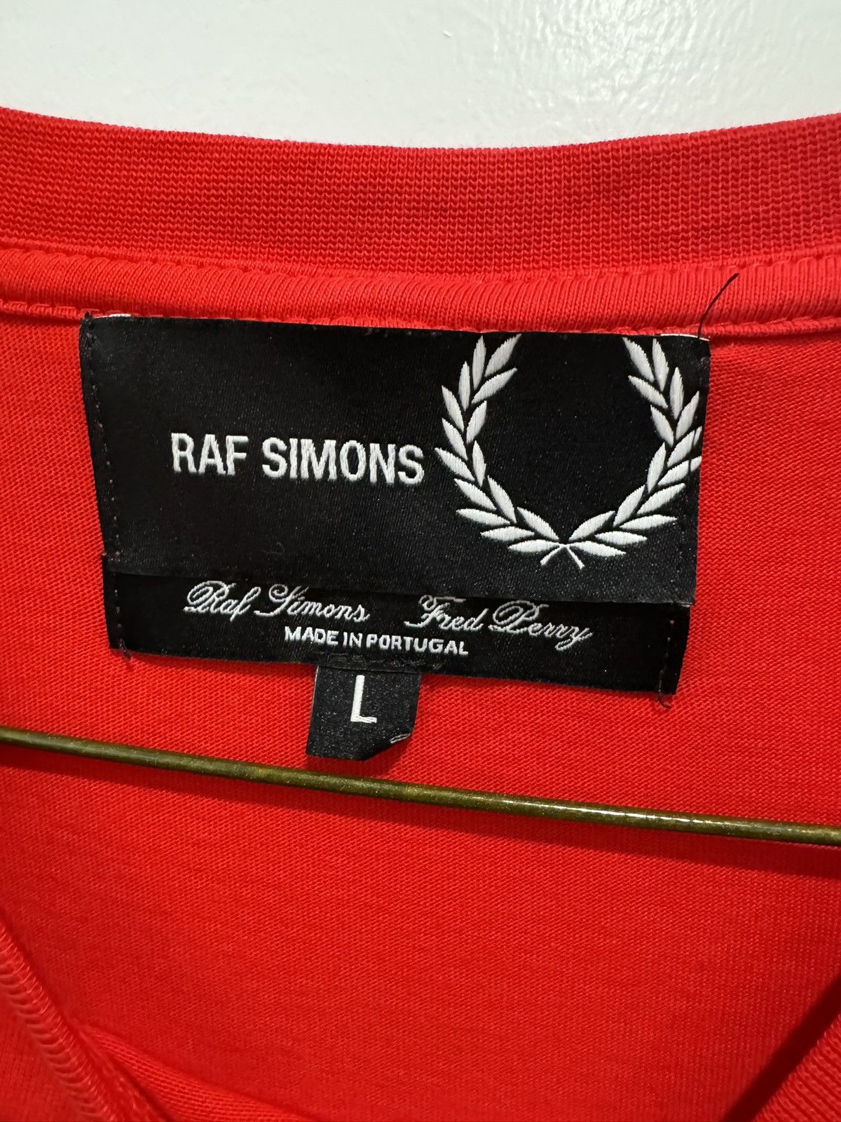 Fred Perry × Raf Simons FRED PERRY × RAF SIMONS Long-sleeved T-shirt Size US L / EU 52-54 / 3 - 3 Thumbnail