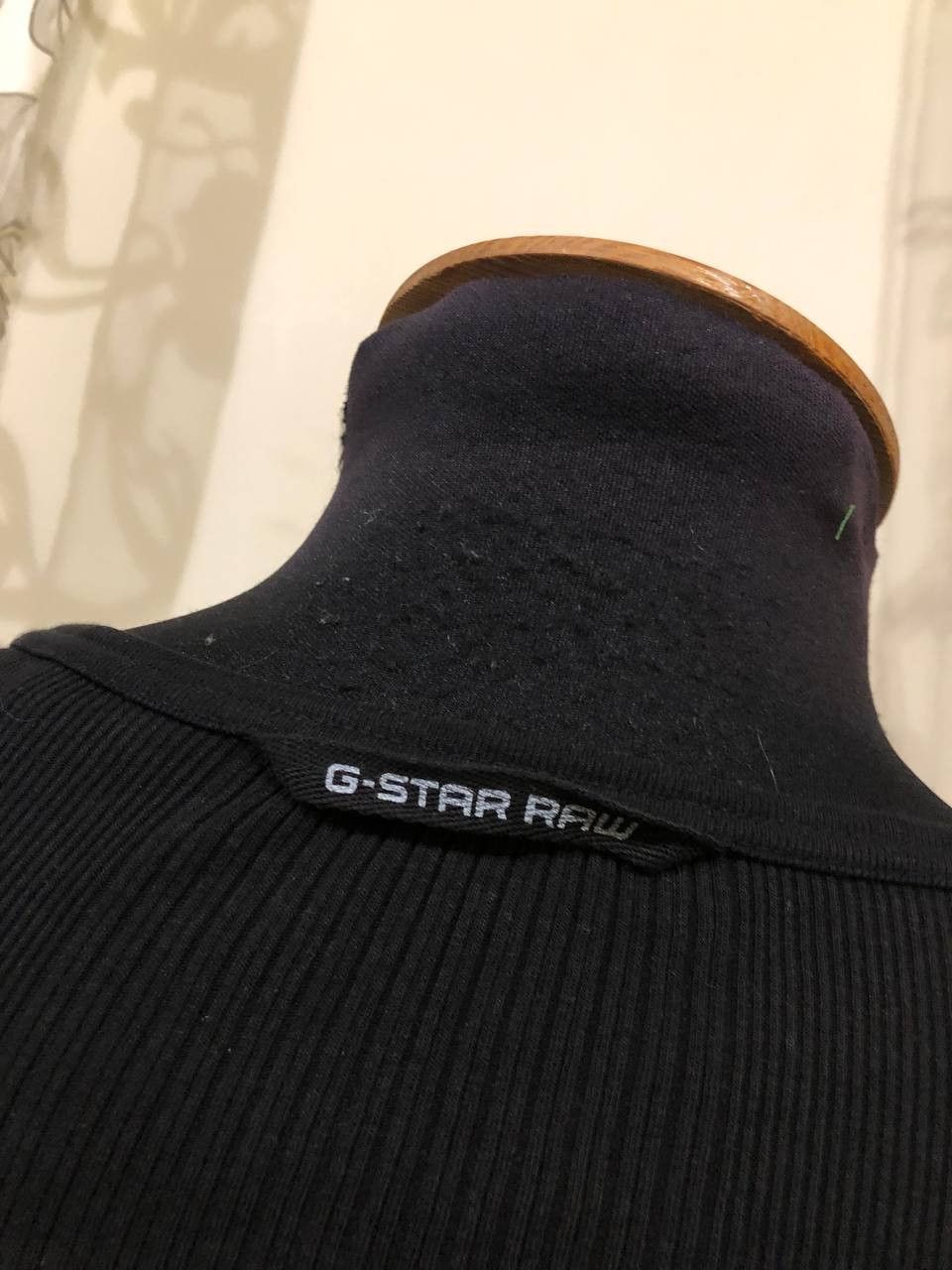 G-Star G-Star Raw Women's Slim Rib Boatneck Long Sleeve T-Shirt Size M / US 6-8 / IT 42-44 - 9 Thumbnail