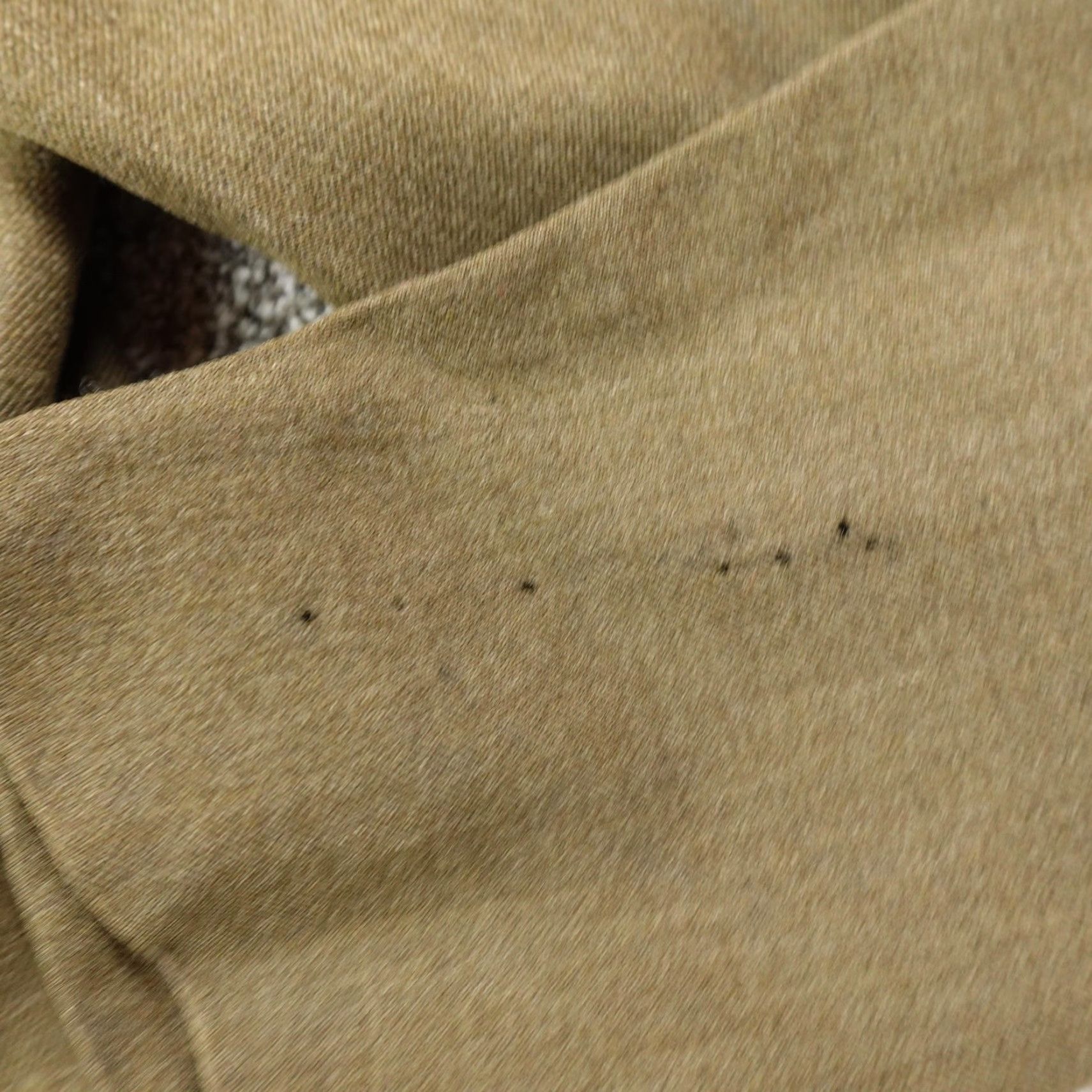 Olive VTG Army Jacket Mens 40 Olive Drab Wool M-1950 Military IKE Field Coat Talon 50s Size US XXS / EU 40 - 3 Thumbnail