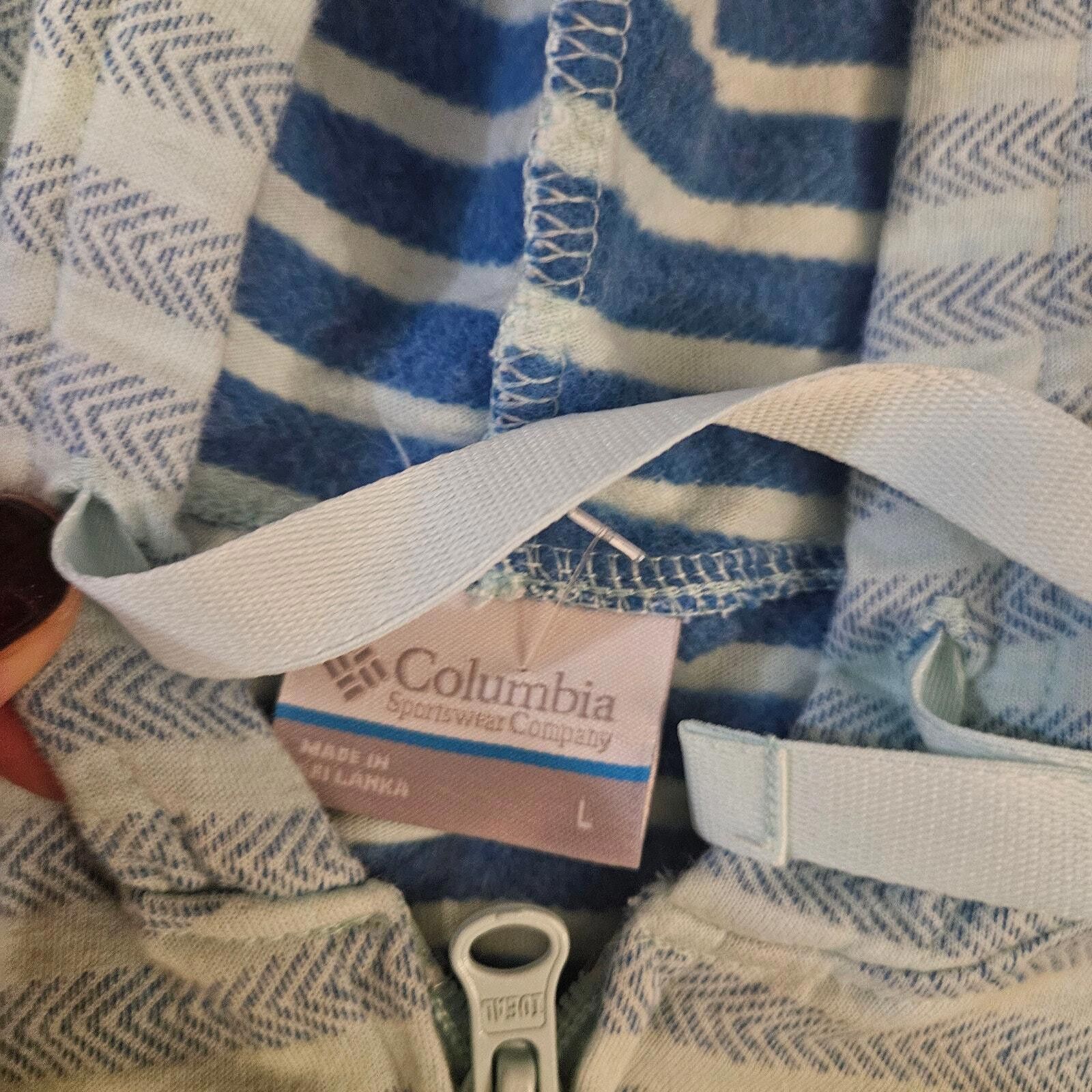 Columbia Columbia Striped Hoodie - L Size XL / US 12-14 / IT 48-50 - 3 Thumbnail
