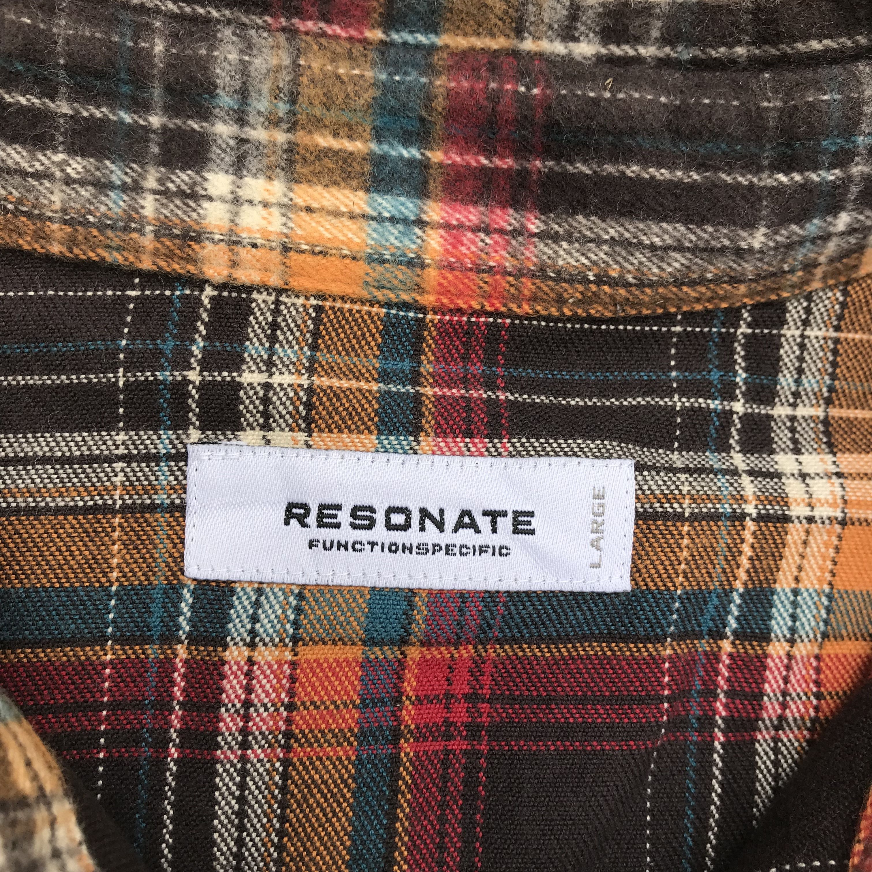 Hiroshi Fujiwara Resonate Good enough Hiroshi Fujiwara flannel Made in japan Size US L / EU 52-54 / 3 - 3 Thumbnail
