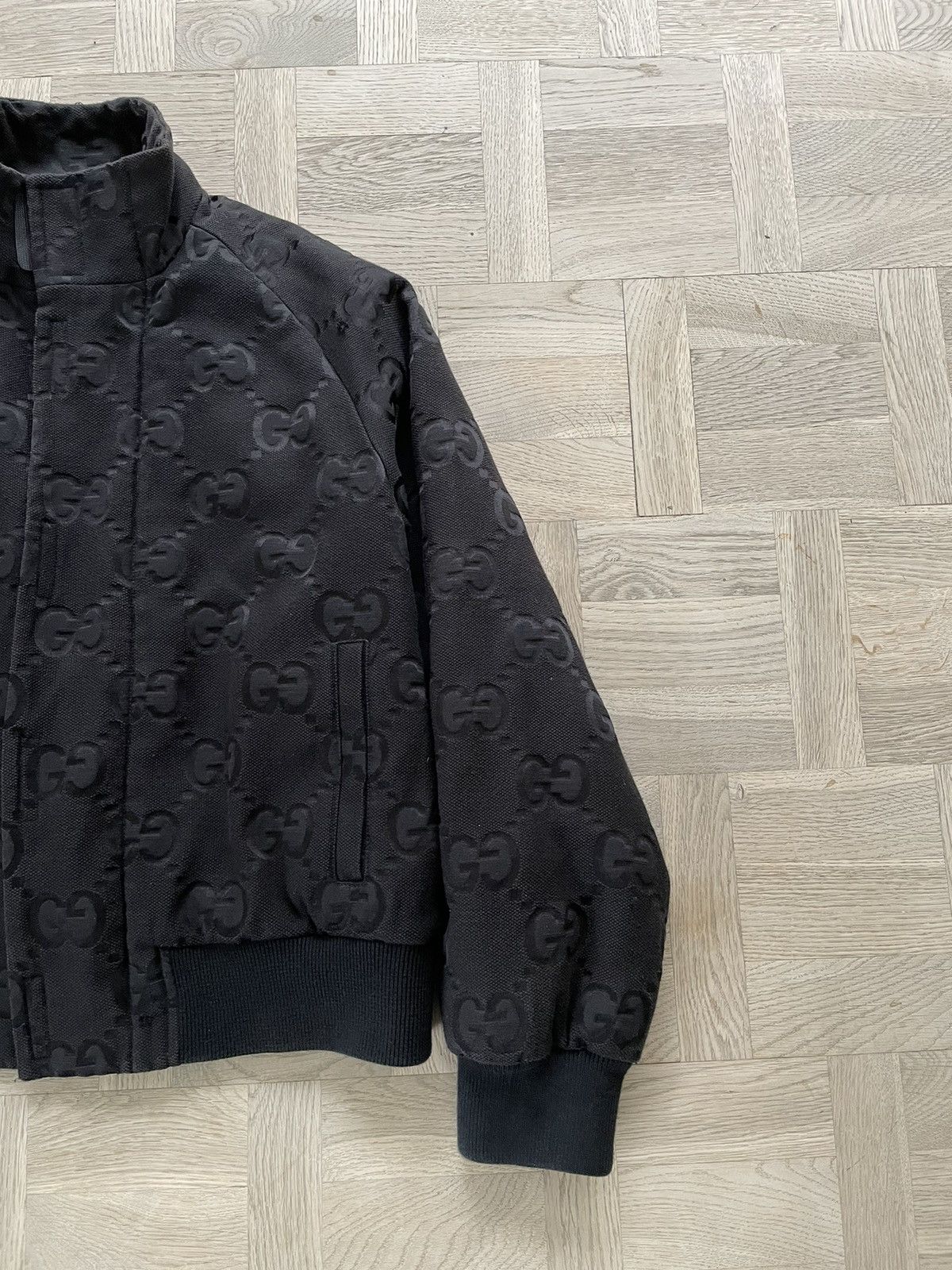 Gucci Gucci Men’s Jumbo Canvas GG Jacket Size US L / EU 52-54 / 3 - 2 Thumbnail