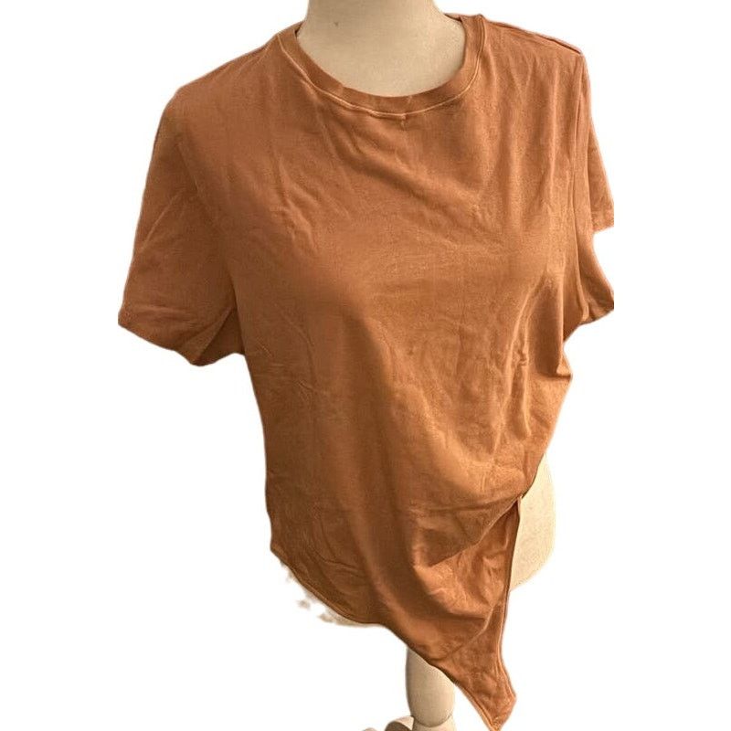 SKIMS Skims Essential Short Sleeve Bodysuit in Sedona 4X Size 4XL / US 24-26 - 2 Thumbnail