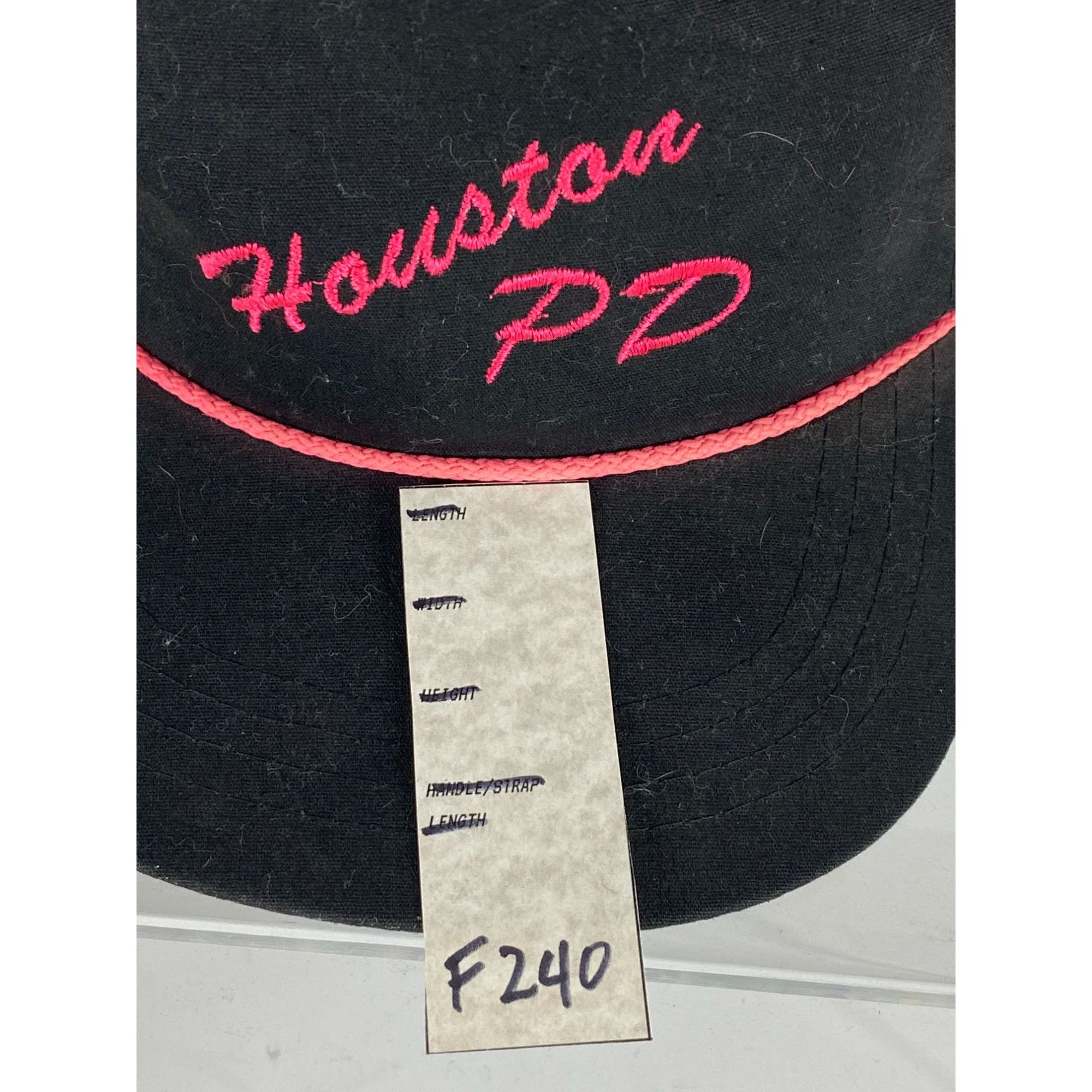 Other × Vintage Vintage Yupoong Houston PD Green & Pink Stripe Trucker Mesh Size ONE SIZE - 7 Thumbnail