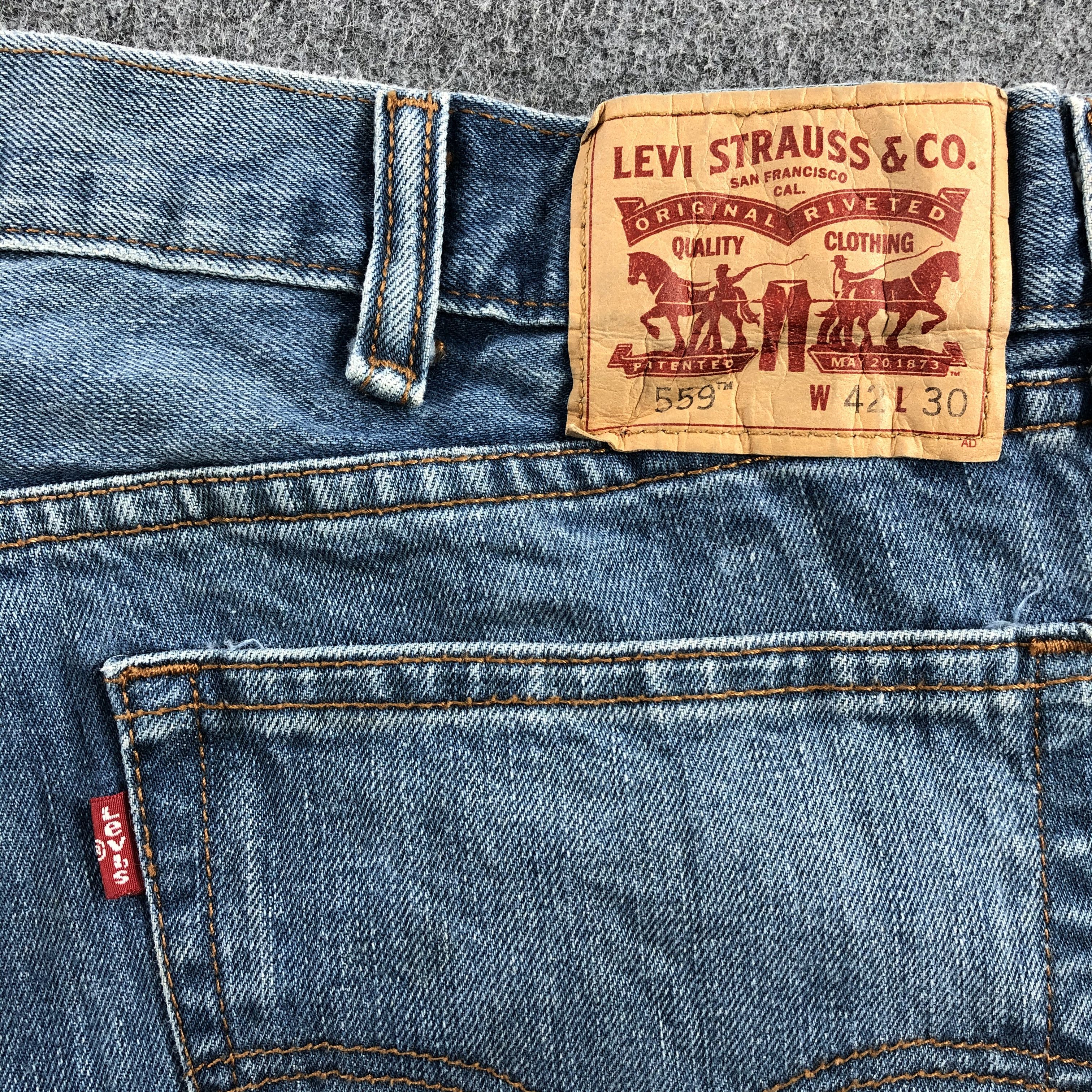 Levi's × Vintage Vintage Levis 559 Jeans-JM768 Size US 42 / EU 58 - 5 Thumbnail