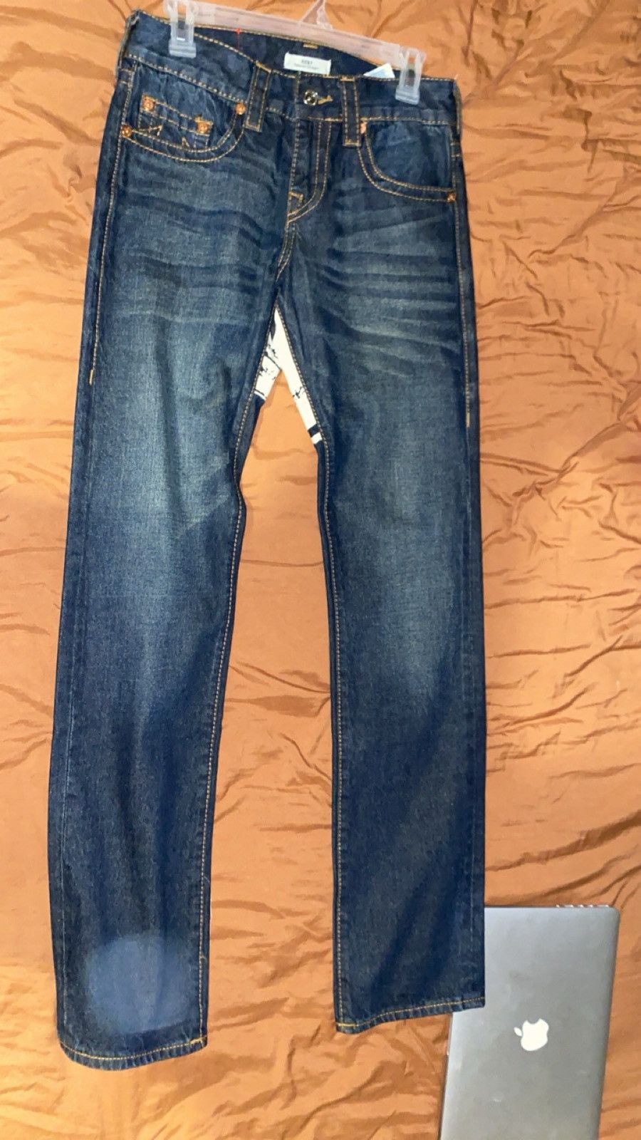 True Religion True Religion Ricky Relaxed Straight Denim Size US 28 / EU 44 - 6 Thumbnail