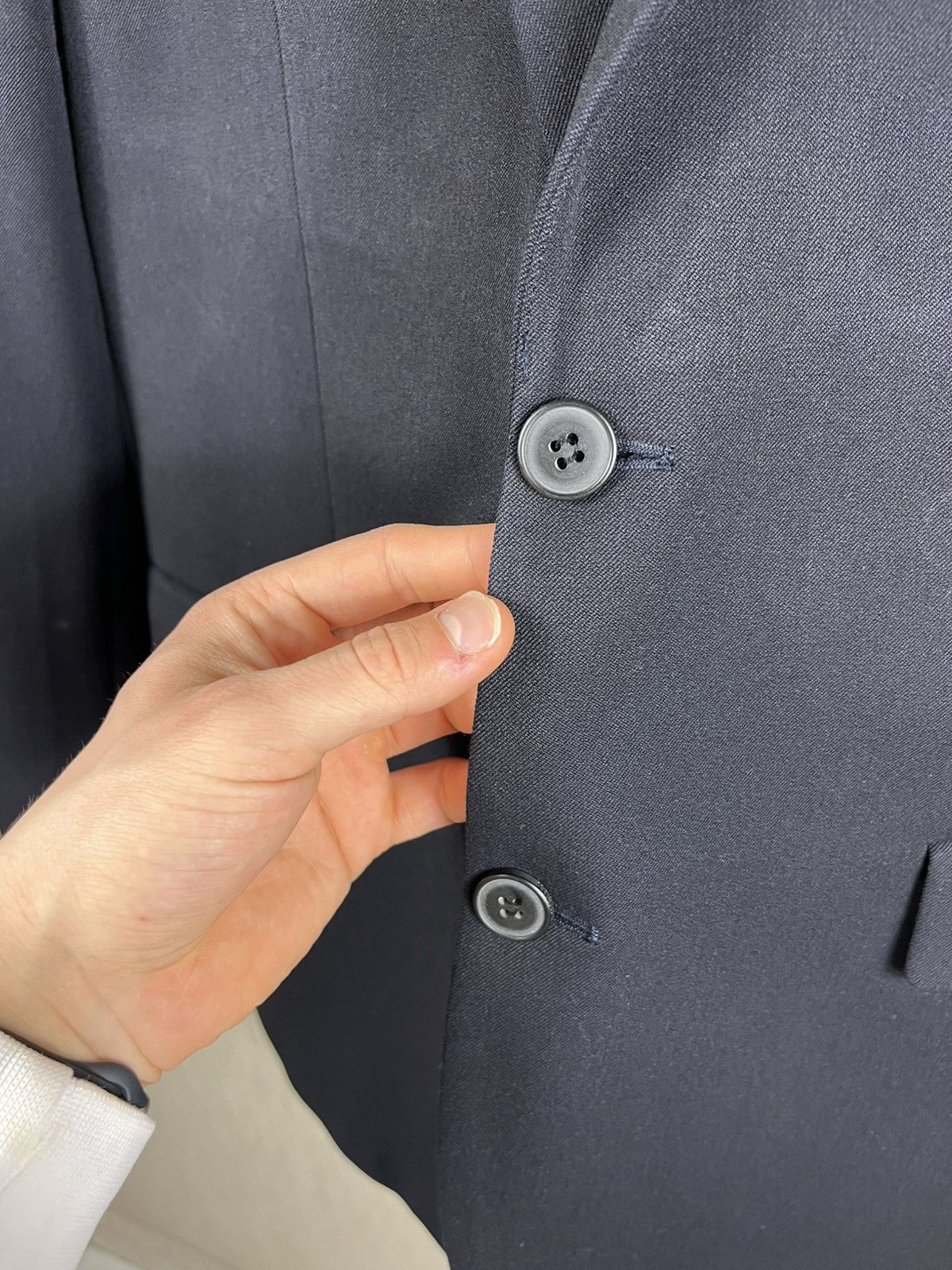Designer × Les Deux Les Deux Copenhagen Como Blazer jacket navy luxury old money Size US XL / EU 56 / 4 - 9 Thumbnail