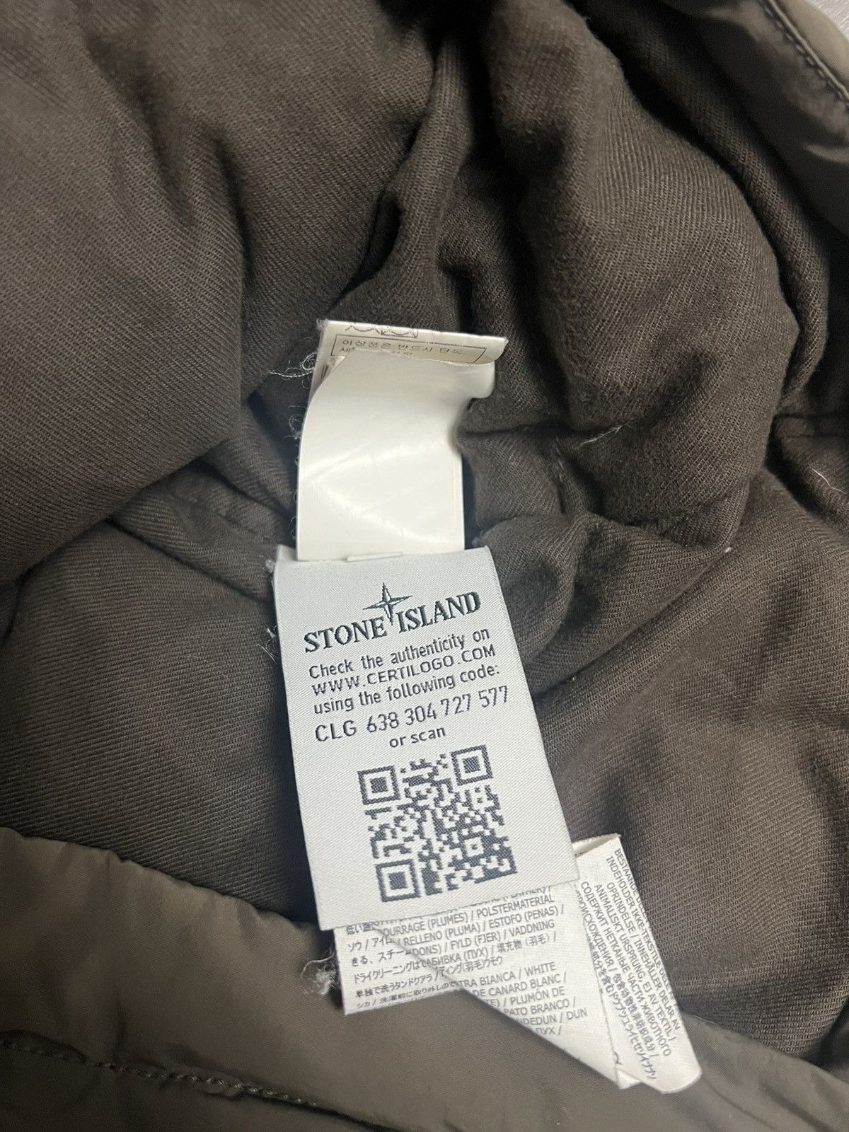 Stone Island Stone Island Micro Reps Down Jacket Brown Medium Size US M / EU 48-50 / 2 - 10 Thumbnail
