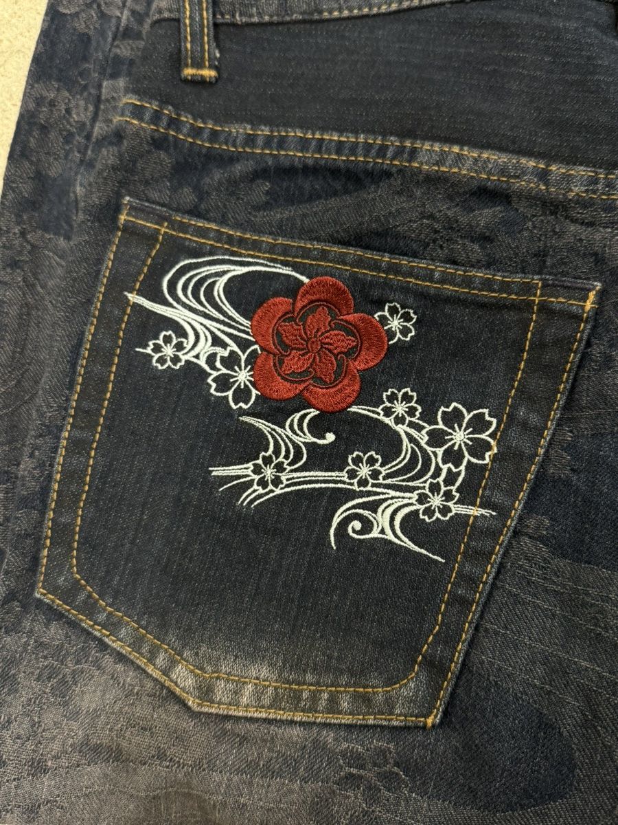 Karakuri Tamashii karakuri tamashii Wind flower denim Size US 30 / EU 46 - 7 Thumbnail