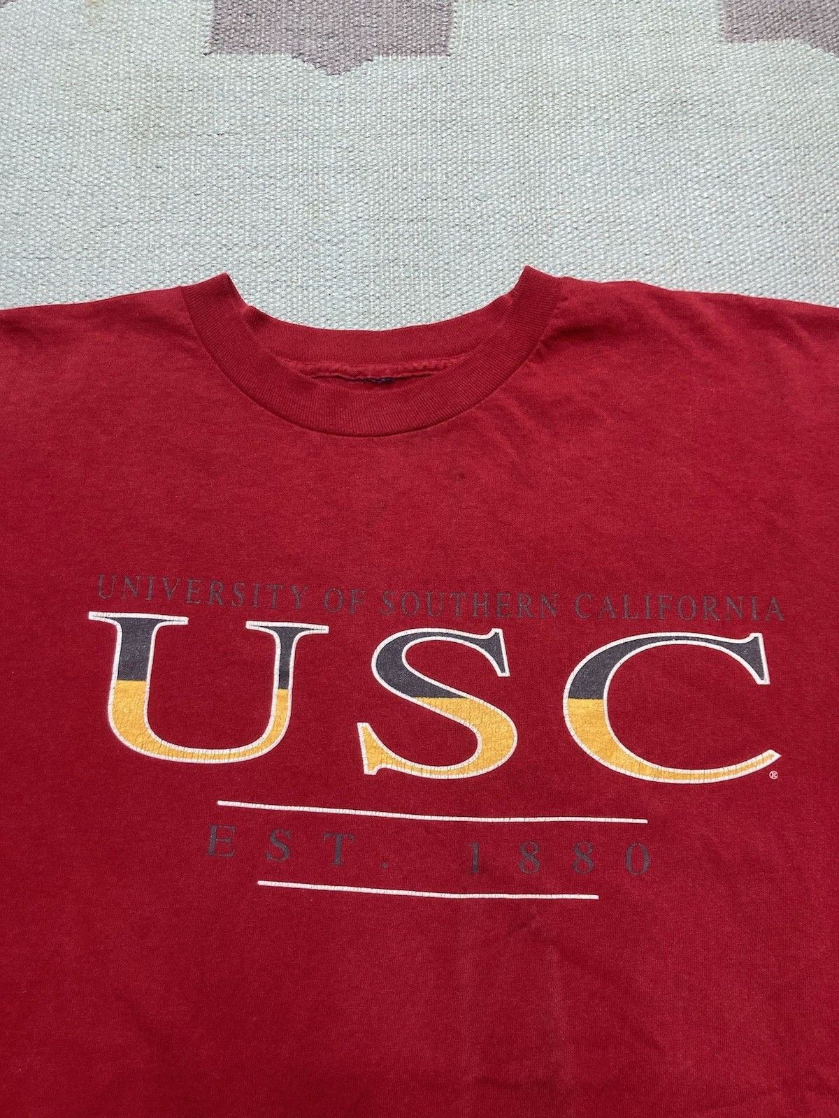 Vintage tshirt university Southern California USC Trojans college XL Size US XL / EU 56 / 4 - 4 Thumbnail
