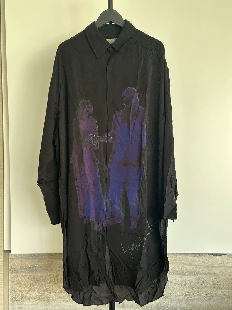 Yohji Yamamoto Yohji Yamamoto 20SS silk shirt 2504-Nextarrow Size US S / EU 44-46 / 1 - 1 Thumbnail