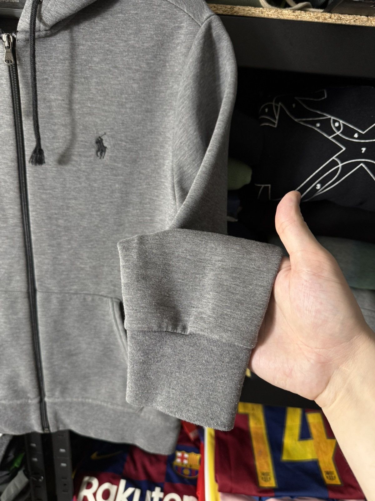Polo Ralph Lauren Polo Ralph Lauren Zip Hoodie Gray Full Zip Sweatshirt Logo Size US S / EU 44-46 / 1 - 4 Thumbnail