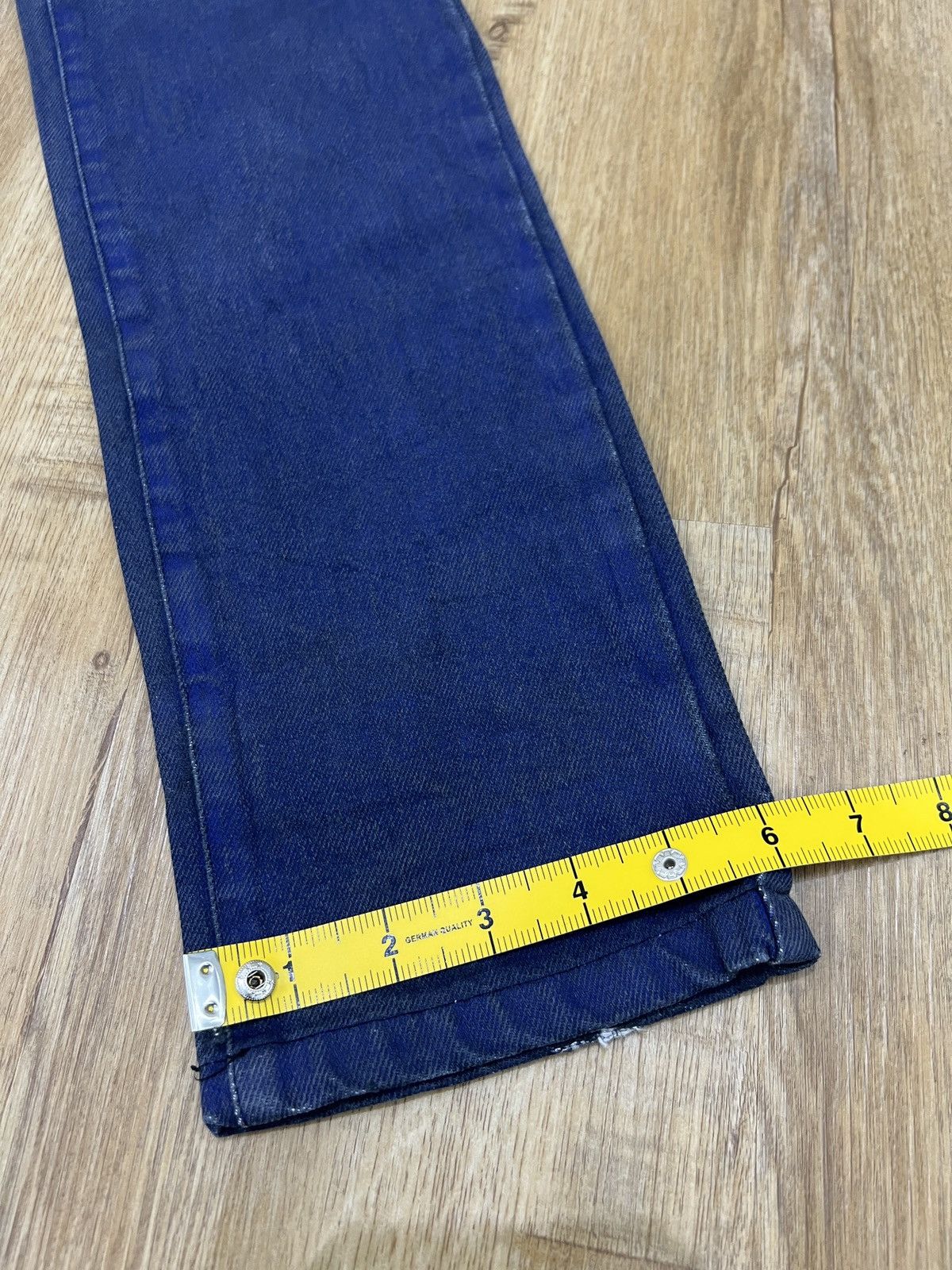 Designer × Japanese Brand × Raf Simons VINTAGE RAF SIMONS AUTUMN WINTER 2005-2006 DESIGNER DENIM Size US 30 / EU 46 - 20 Thumbnail