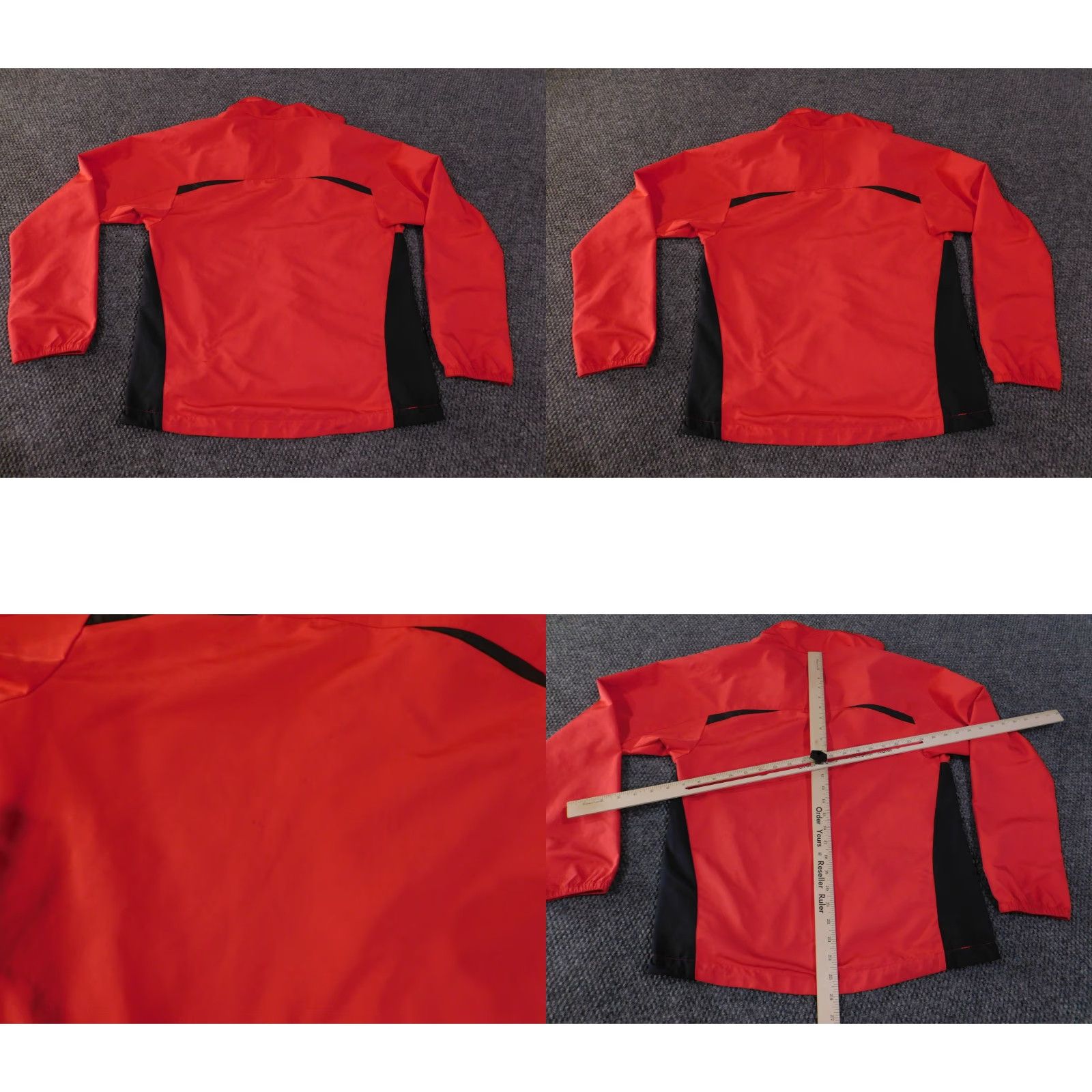 Patagonia Patagonia Jacket Womens S Red Black Outdoor Lightweight Soft Shell Mid-Length Long Sleeve Fall Winter Spring - Womens Regular Fit Solid Pattern Jacket Size S / US 4 / IT 40 - 9 Thumbnail
