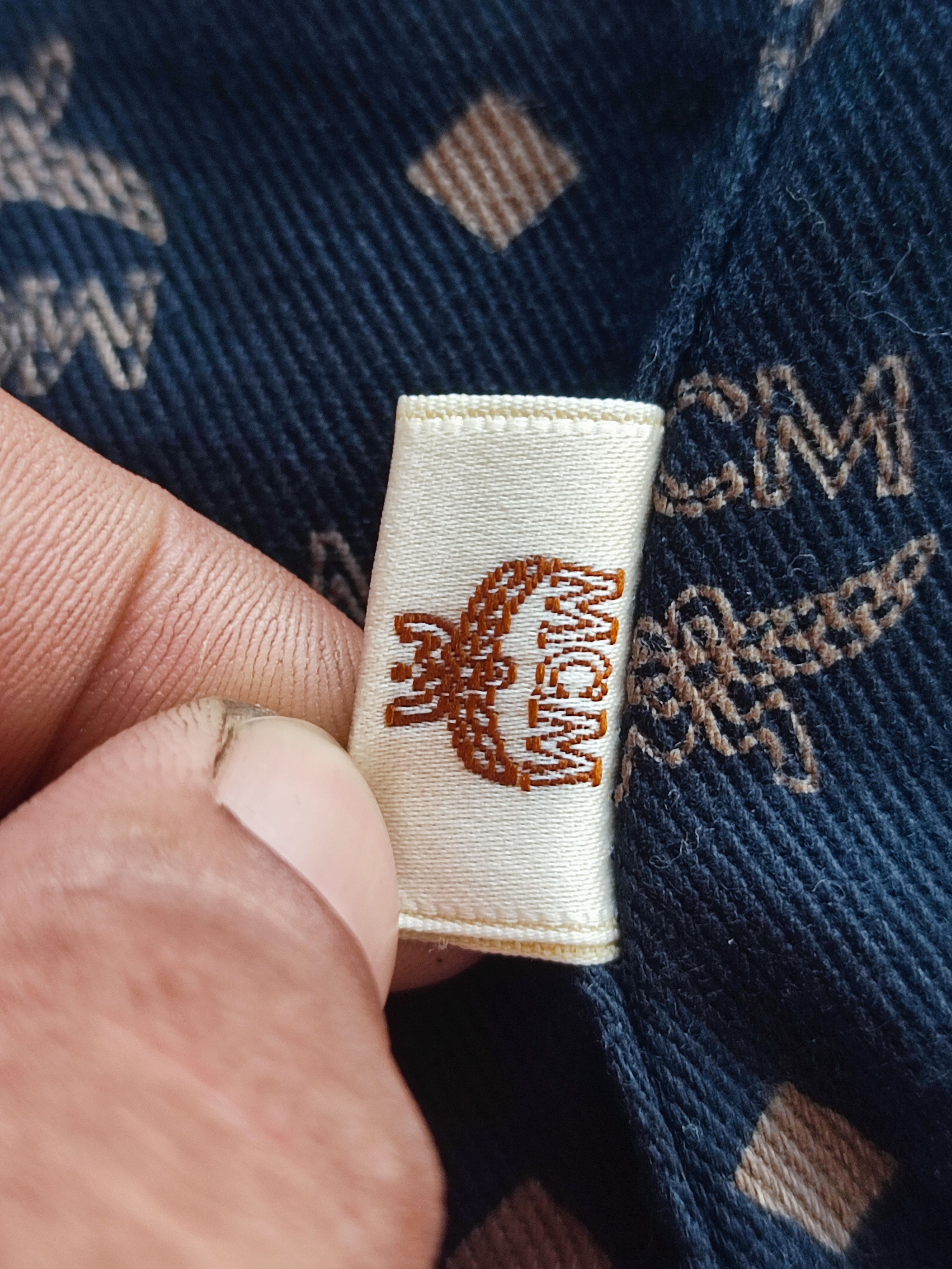 MCM Vintage women's MCM MONOGRAM PANTS JAPAN Size 28" / US 6 / IT 42 - 8 Thumbnail