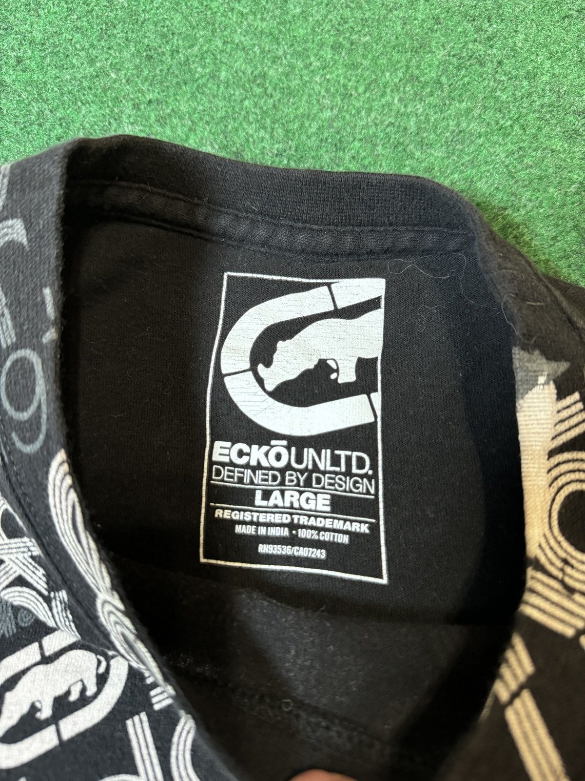 Ecko Unltd. × Vintage Y2K Ecko Unltd Hip Hop Grunge Punk Mens Large T Shirt Size US L / EU 52-54 / 3 - 2 Thumbnail
