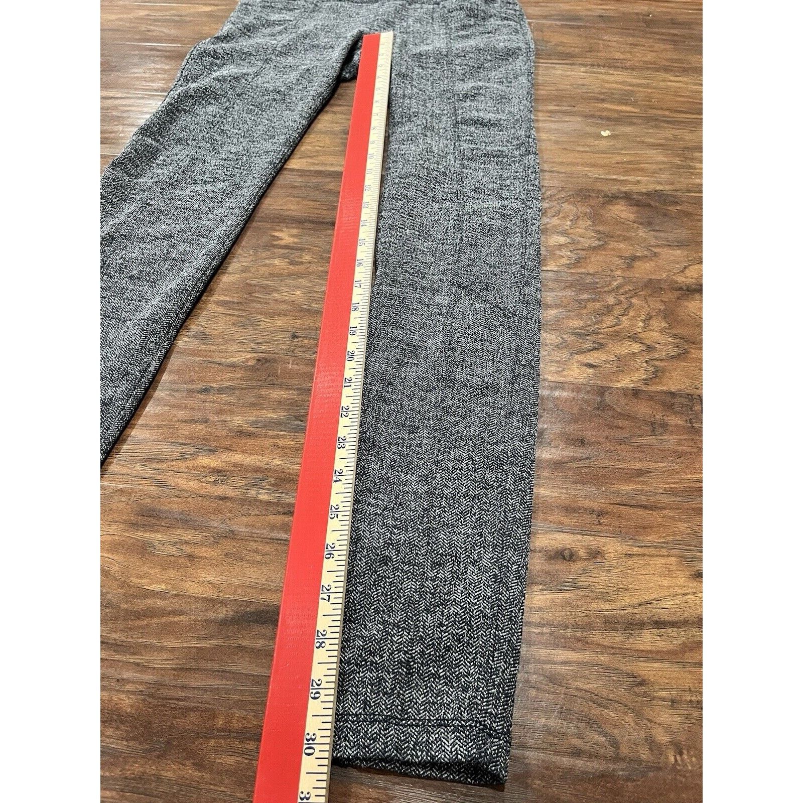 Athleta Athleta Textured Leggings Gray/Black Size ST RN 54023 Size 24" / US 00 / IT 34 - 4 Thumbnail