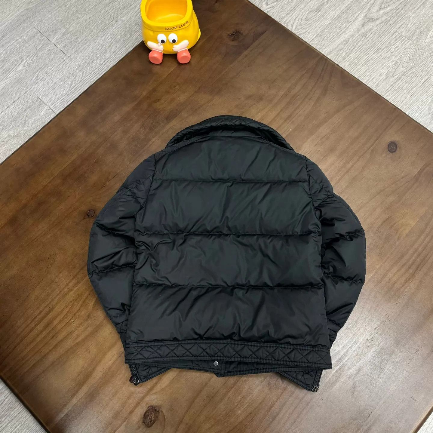 Moncler Moncler Women's Black Logo Patch Cotton Puffer Jacket Size S / US 4 / IT 40 - 2 Thumbnail