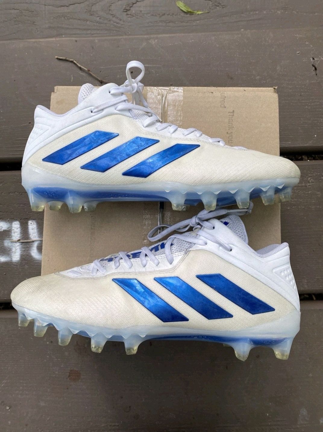 Adidas Adidas Freak Mid White Royal FX1309 Size 13 Men Size US 13 / EU 46 - 3 Thumbnail