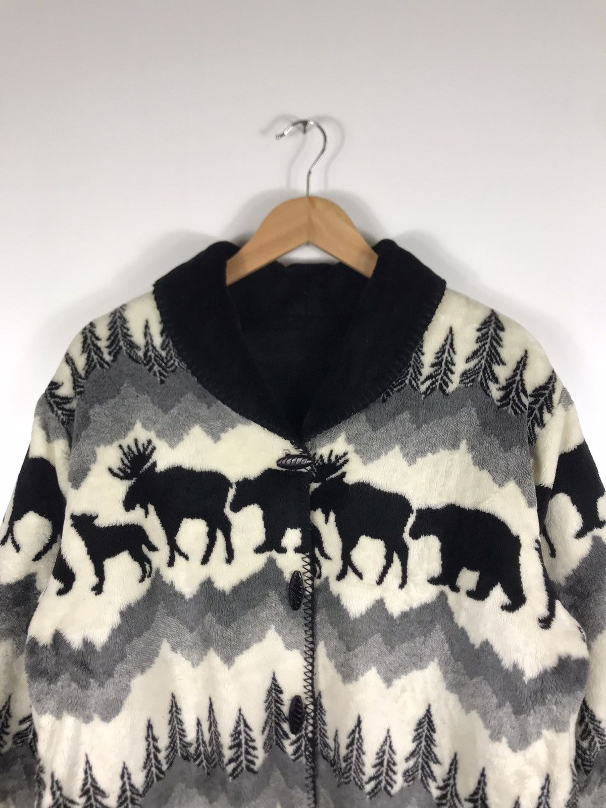 Vintage ⚡️Vintage 90’s Northern Over Print Reversable Button Jacket Size US S / EU 44-46 / 1 - 4 Thumbnail