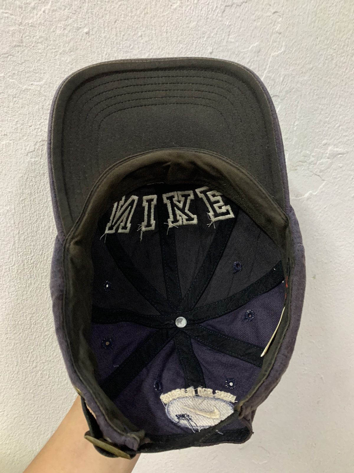Nike × Vintage Vintage Nike Pro Classics Embroidered Swoosh Leather Strap Size ONE SIZE - 7 Thumbnail
