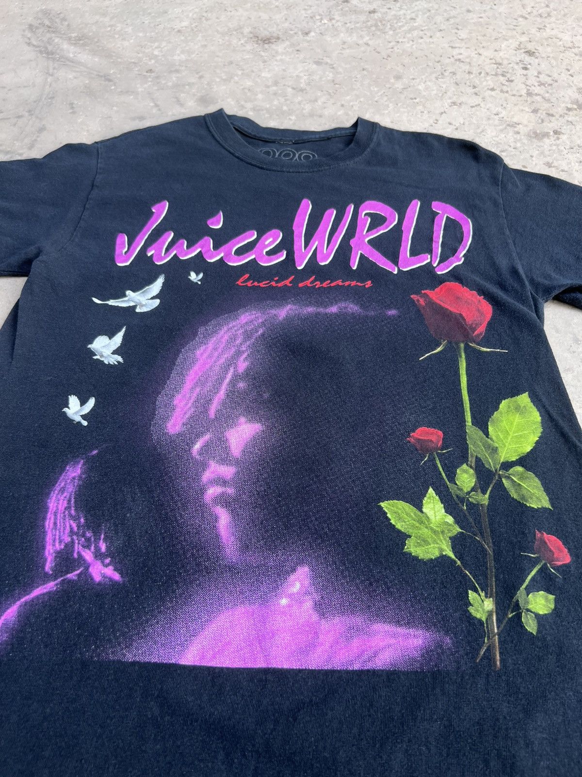 Rap Tees Juice WRLD Lucid Dreams American rapper Album Tshirt Size US S / EU 44-46 / 1 - 2 Thumbnail