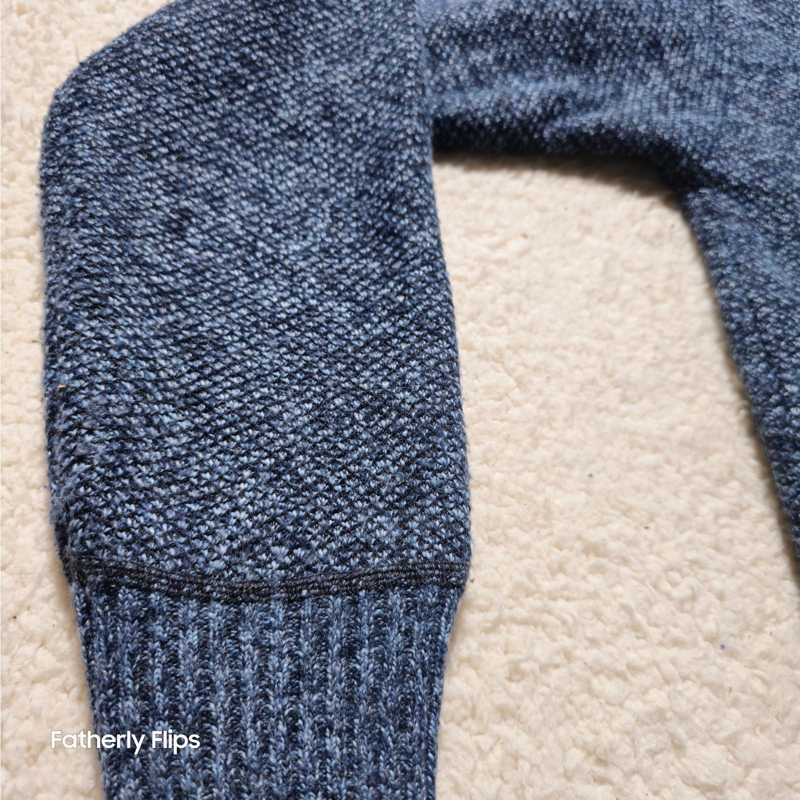 Other Msmsse Men's Blue Fleece Lined Textured Sweater Jacket L Size US L / EU 52-54 / 3 - 15 Thumbnail