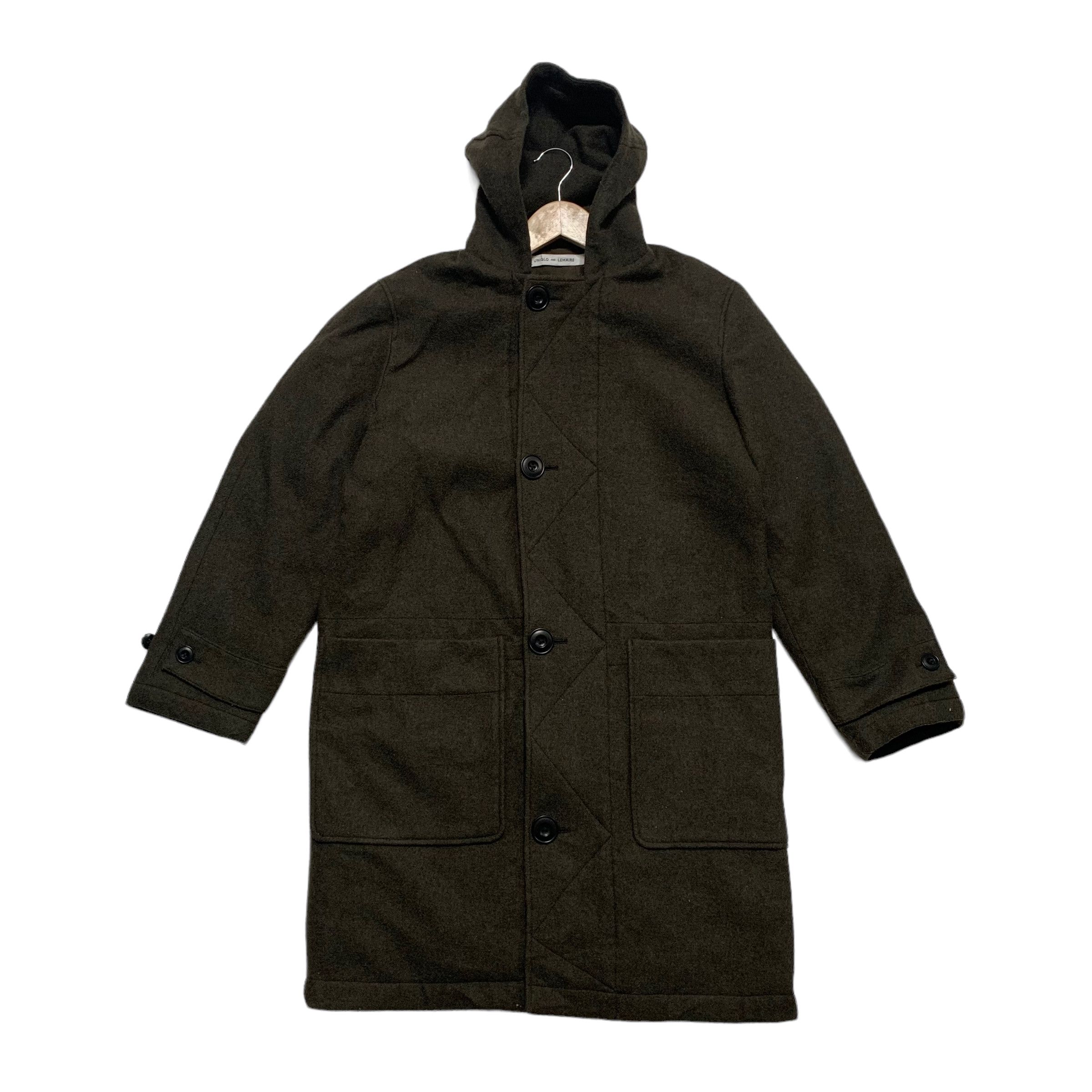 Lemaire Lemaire Black Wrap Coat XS | Grailed