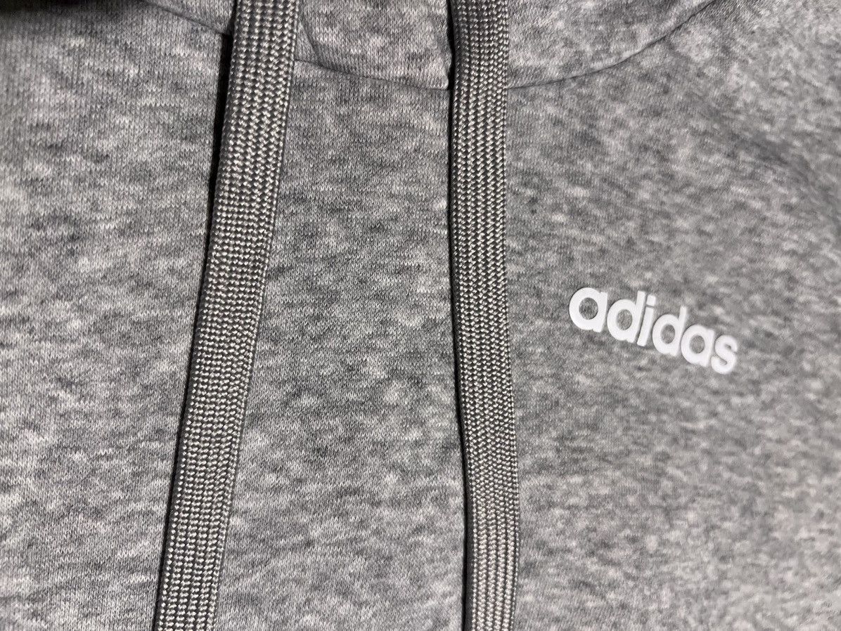 Adidas Adidas essentials fleece 3-stripes vegan pullover soft wash Size S / US 4 / IT 40 - 13 Thumbnail