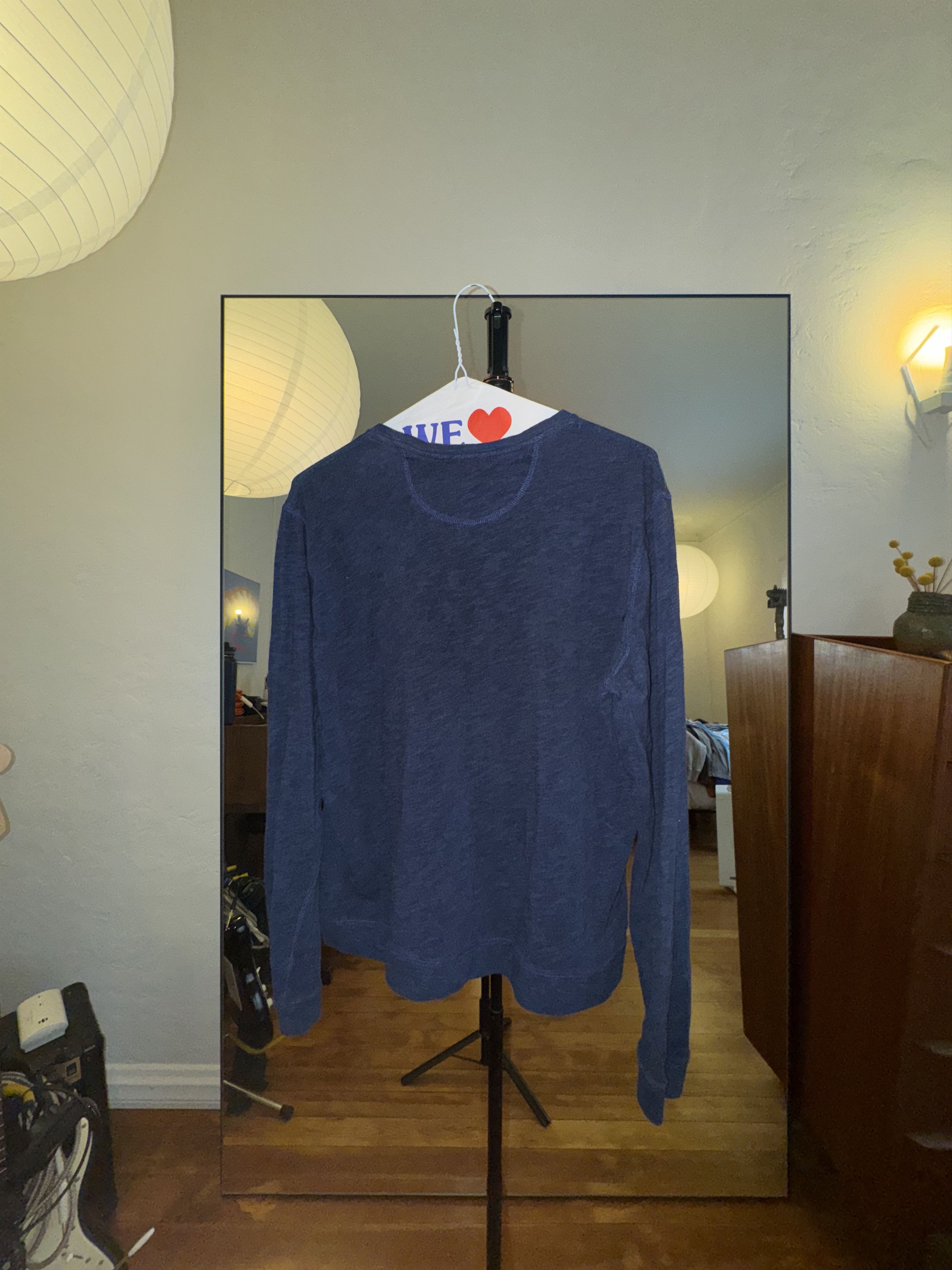 Vince vince longsleeve navy knit shirt Size US L / EU 52-54 / 3 - 2 Thumbnail