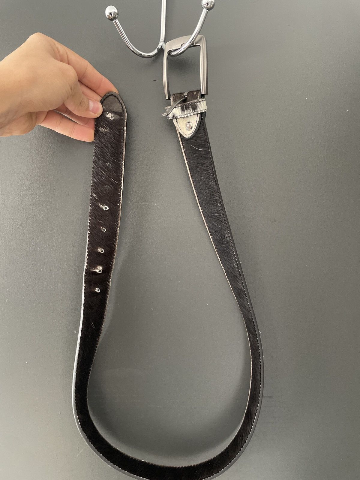 Mutimer Mutimer triple cowhide black belt Size ONE SIZE - 3 Thumbnail