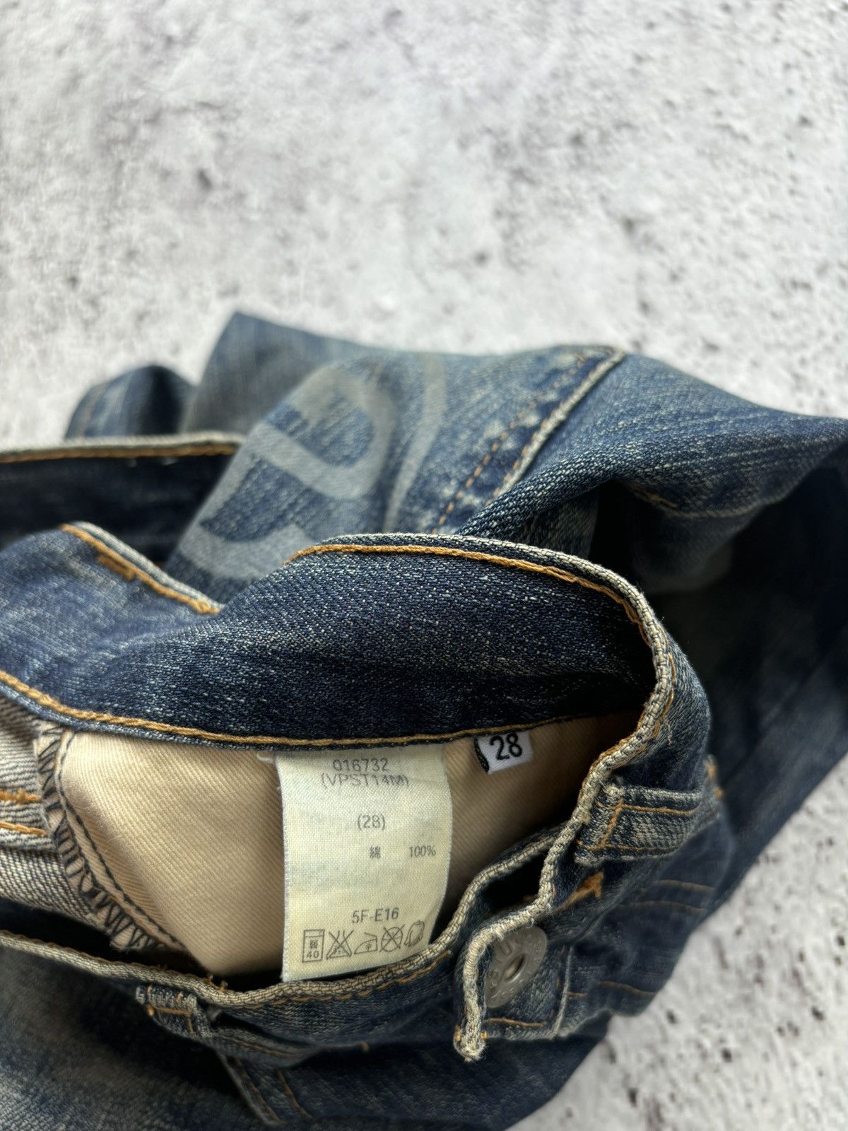 Stussy 2000's Stussy SS Logo denim jeans Size US 28 / EU 44 - 11 Thumbnail
