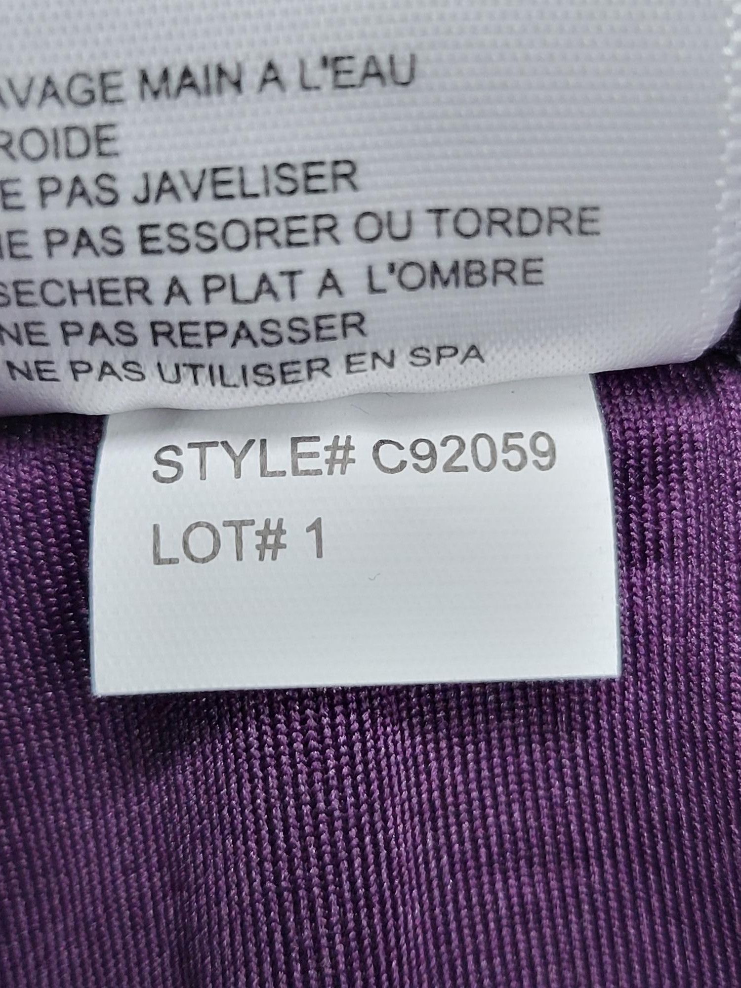 Other NWT Carmen Marc Valvo Strappy Passion Fruit Bikini Bottom LG Size ONE SIZE - 7 Thumbnail