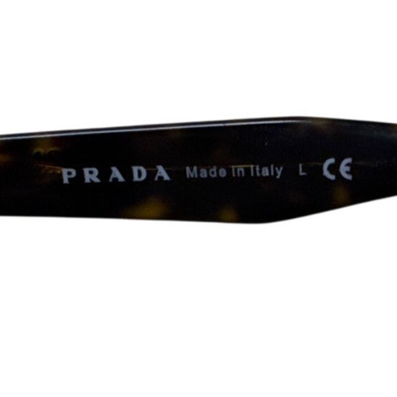 Prada Prada VPR12T 2AU-101 Tortoise Eyeglass Frames w Box Italy Size ONE SIZE - 8 Thumbnail