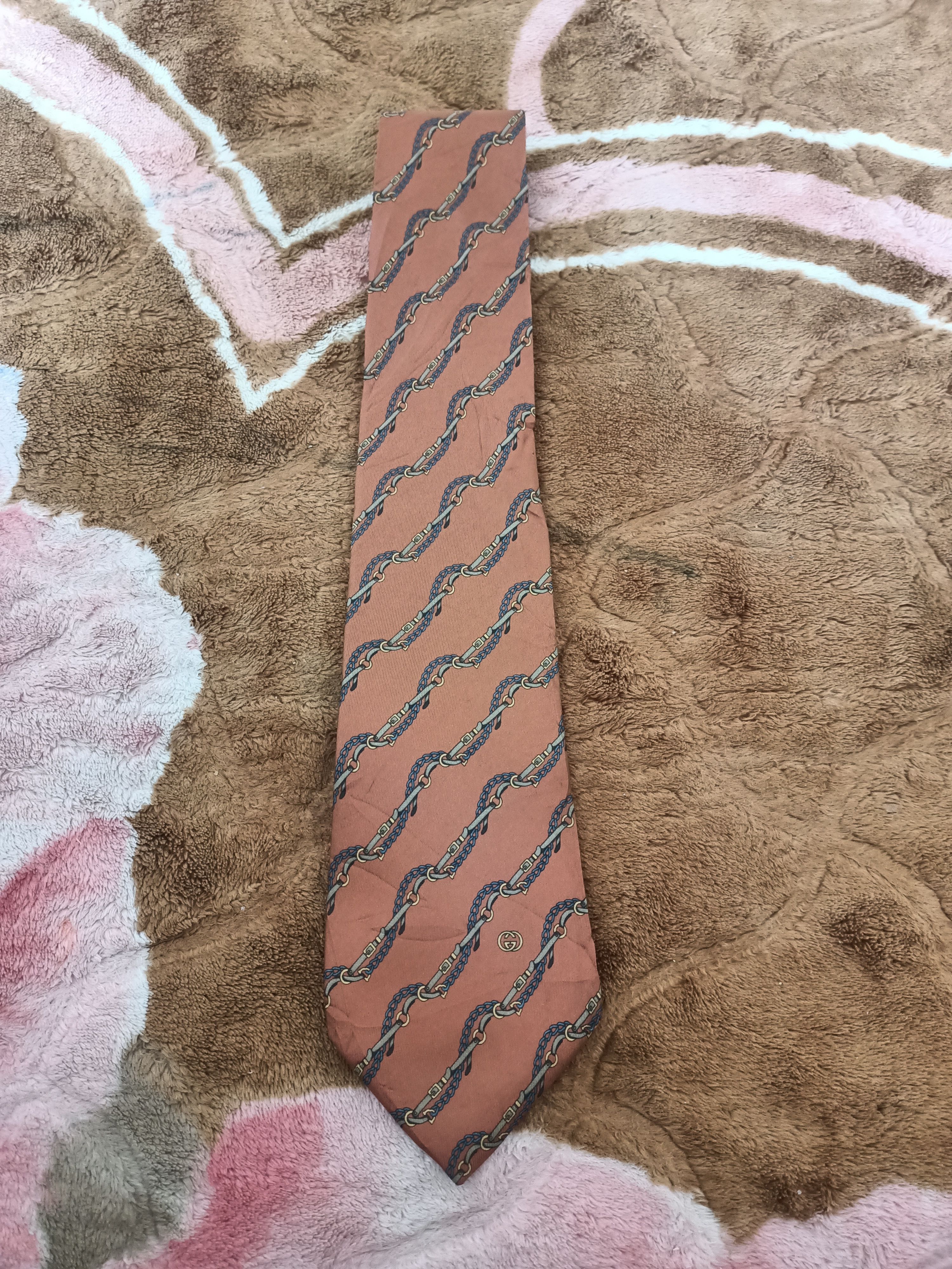 Gucci Vintage Gucci Made in Italy neckties Size ONE SIZE - 1 Thumbnail
