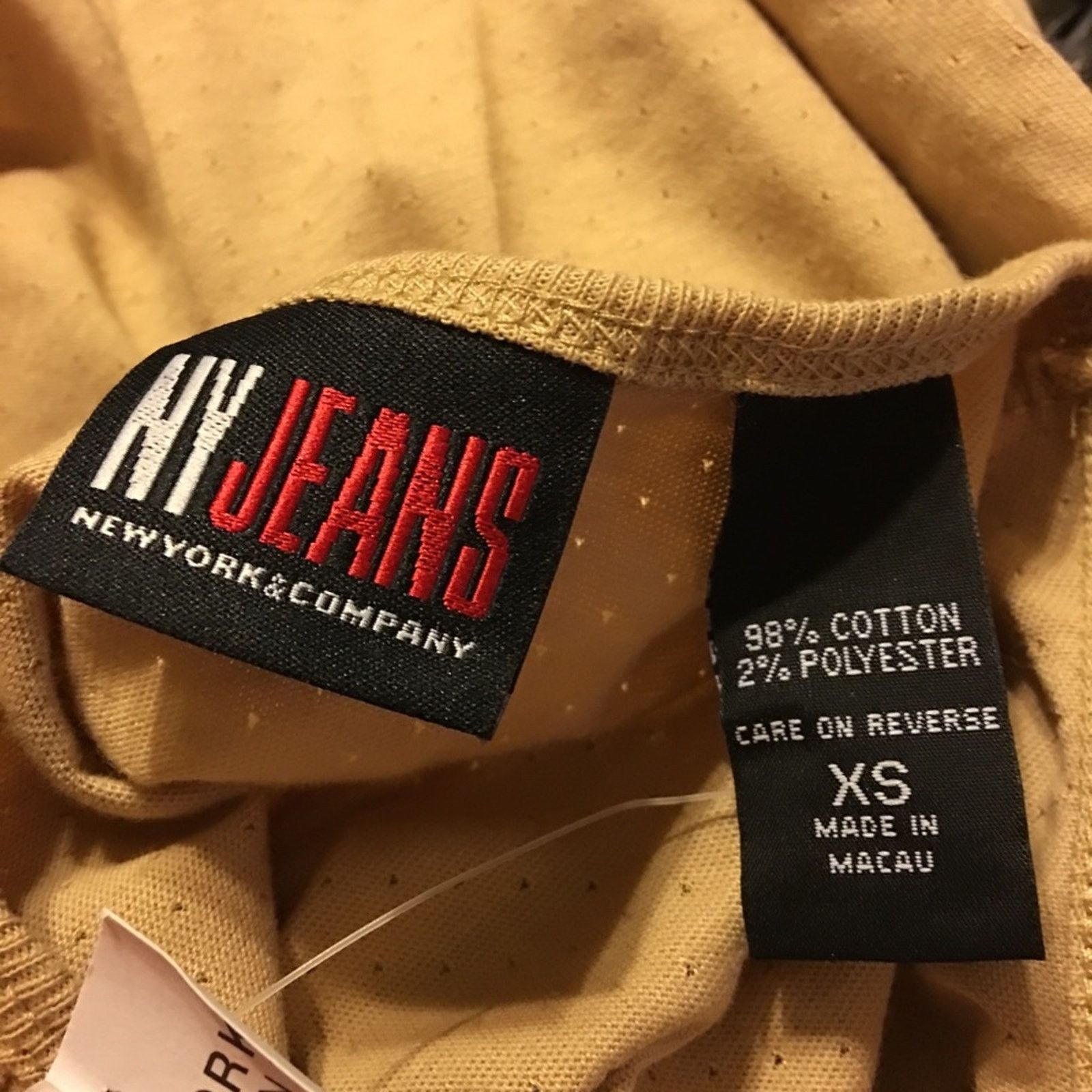 Other NY&Co tan tank NWT XS Size XS / US 0-2 / IT 36-38 - 5 Thumbnail