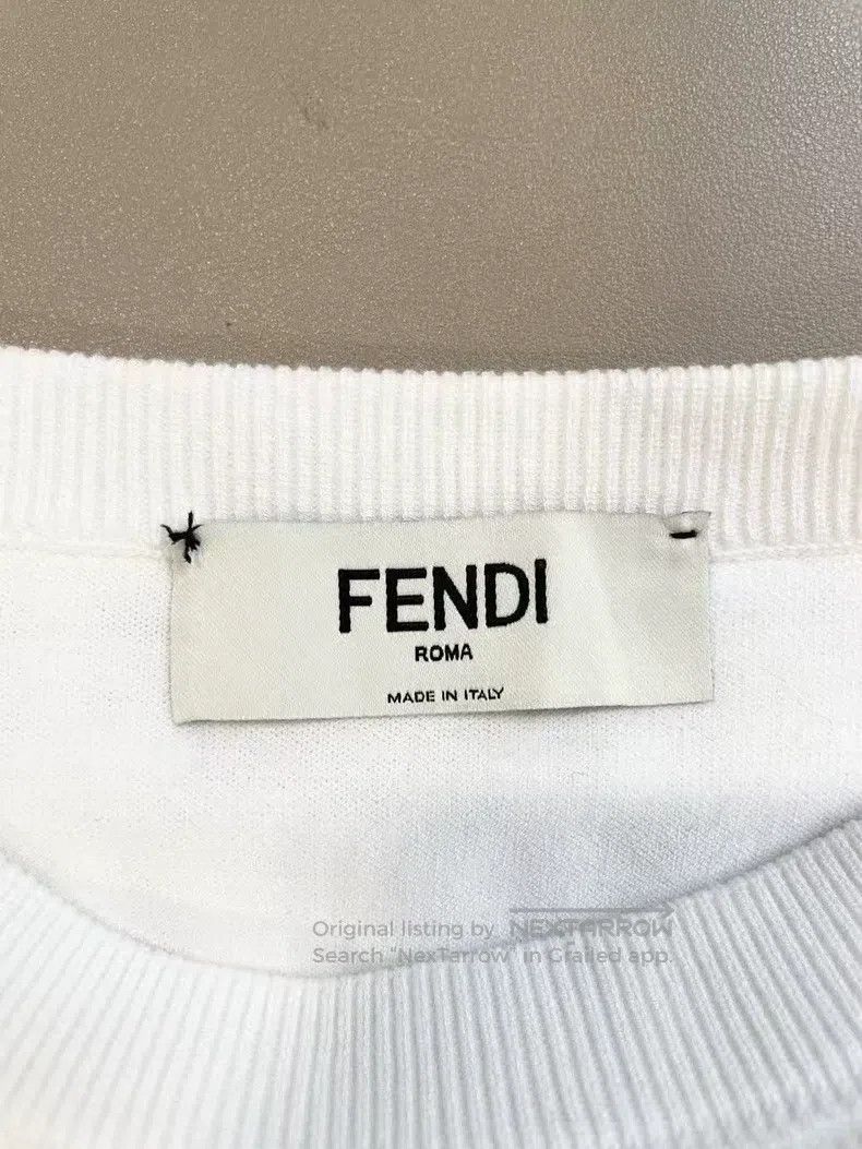 Fendi Fendi Knitted logo skirt, bodycon, high elasticity. Size 24" / US 00 / IT 34 - 4 Thumbnail