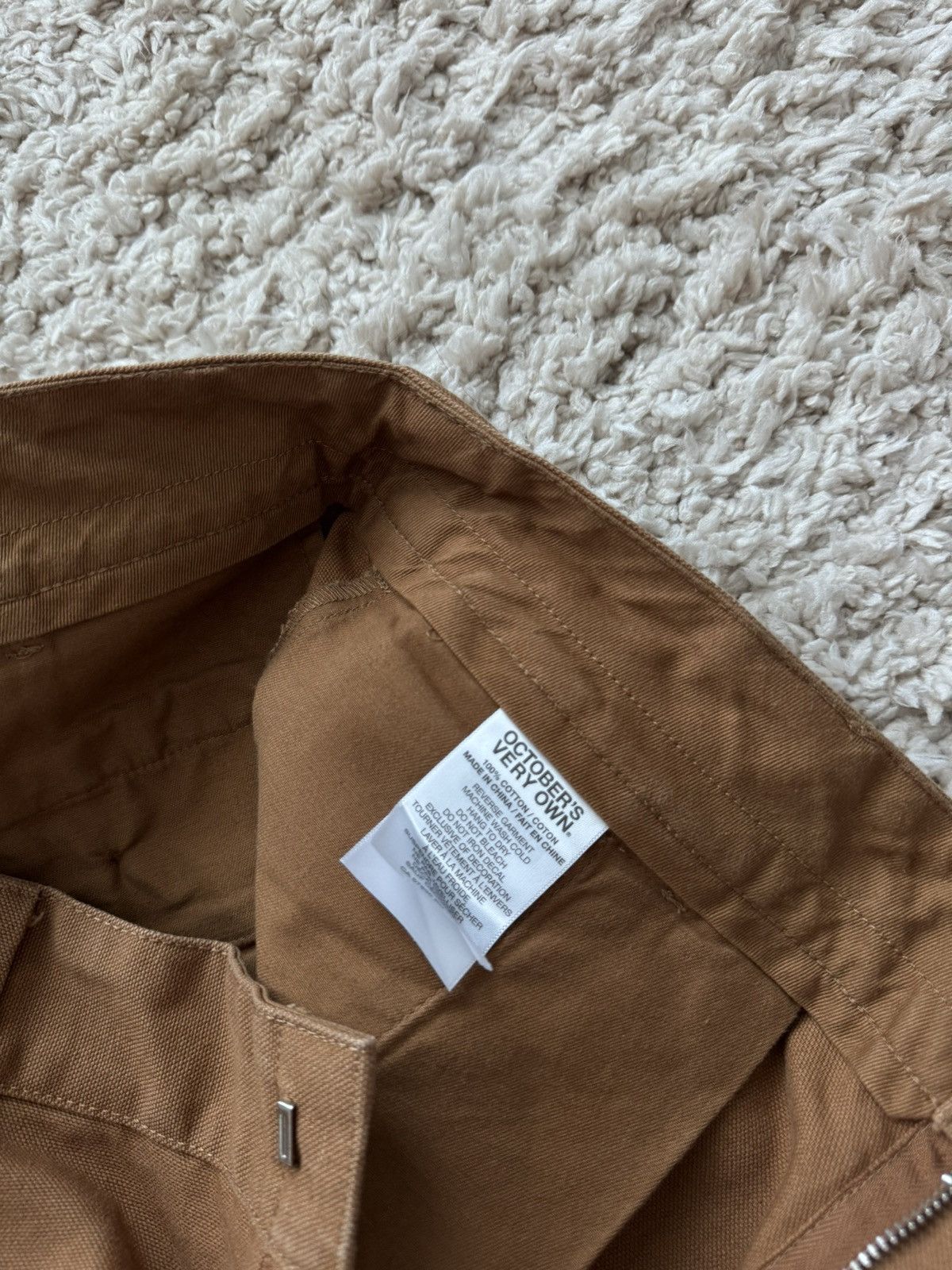 October's Very Own October’s Very Own (OVO)“Laugh Now Cry Later” Workwear Pants Size US 33 - 7 Thumbnail