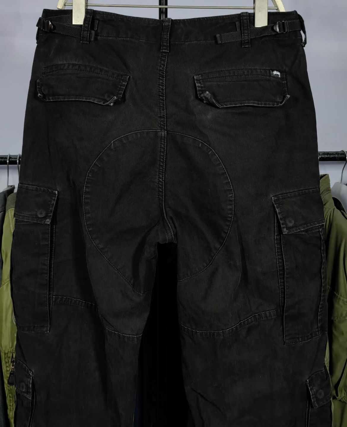 Stussy 2000s Archival Stussy Tactical Work Cargo Pants y2k Lgb Size US 36 / EU 52 - 4 Thumbnail