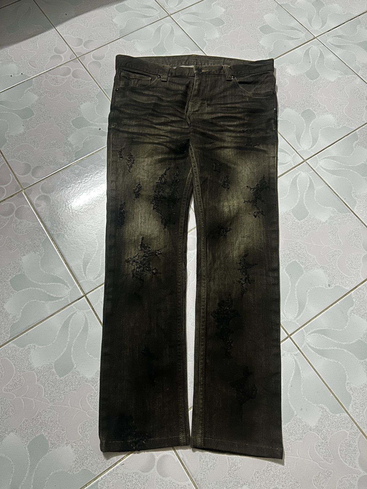 Tornado Mart Japanese brand Tornado Mart sick design punk gothic style Size US 32 / EU 48 - 1 Thumbnail