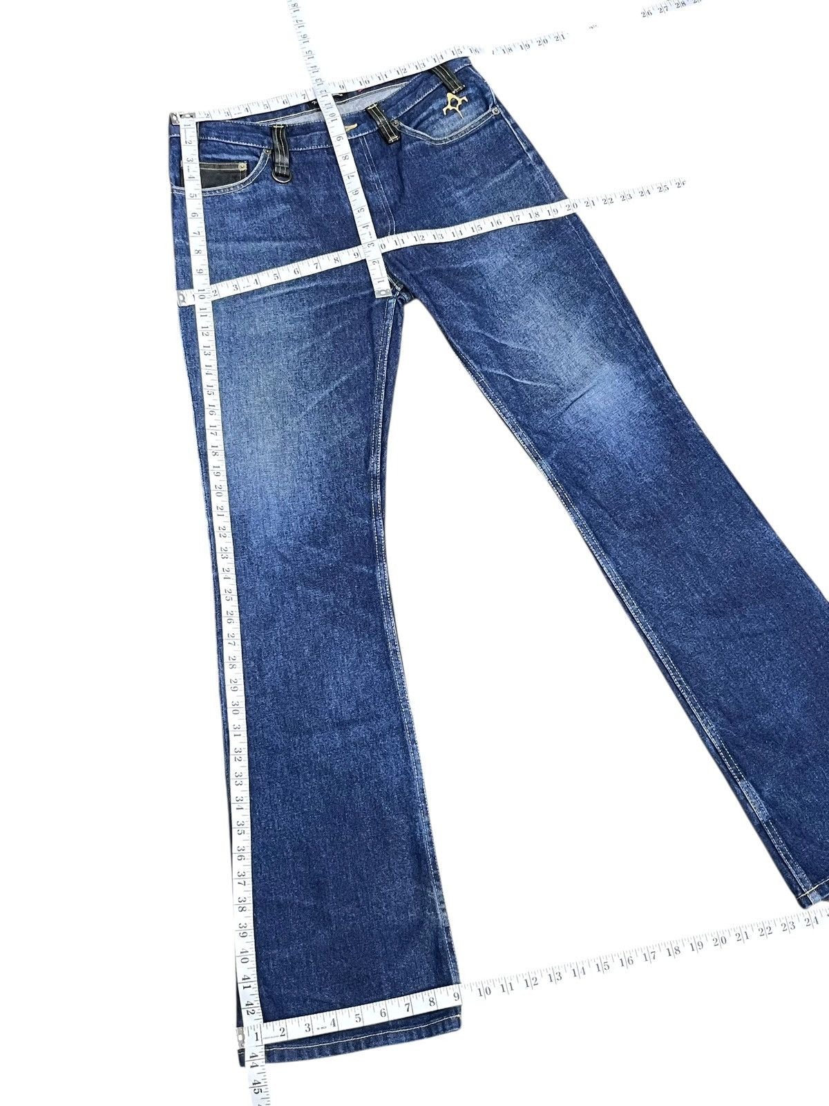 Backbone Back Bone x Easy Rider Theater8 Flare Jeans Made in USA Size US 30 / EU 46 - 12 Thumbnail