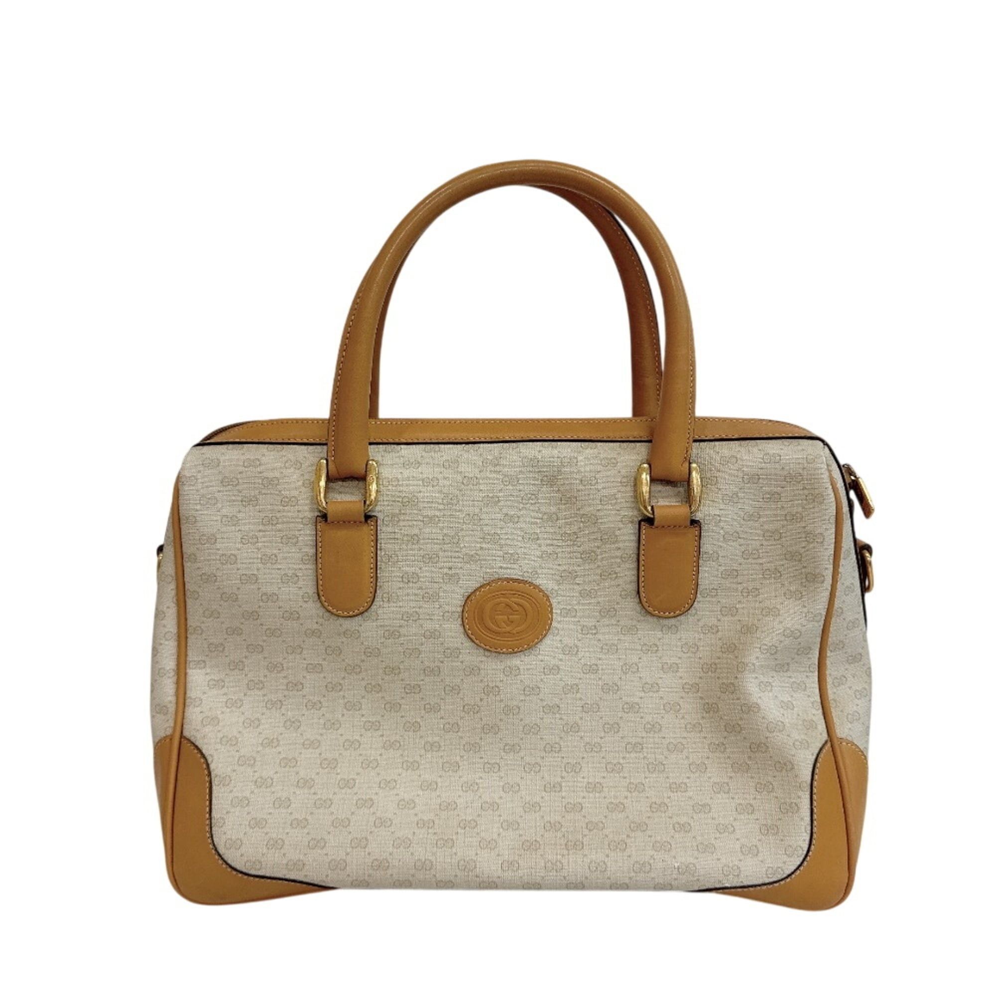 Gucci GUCCI Micro GG handbag in beige Size ONE SIZE - 1 Thumbnail
