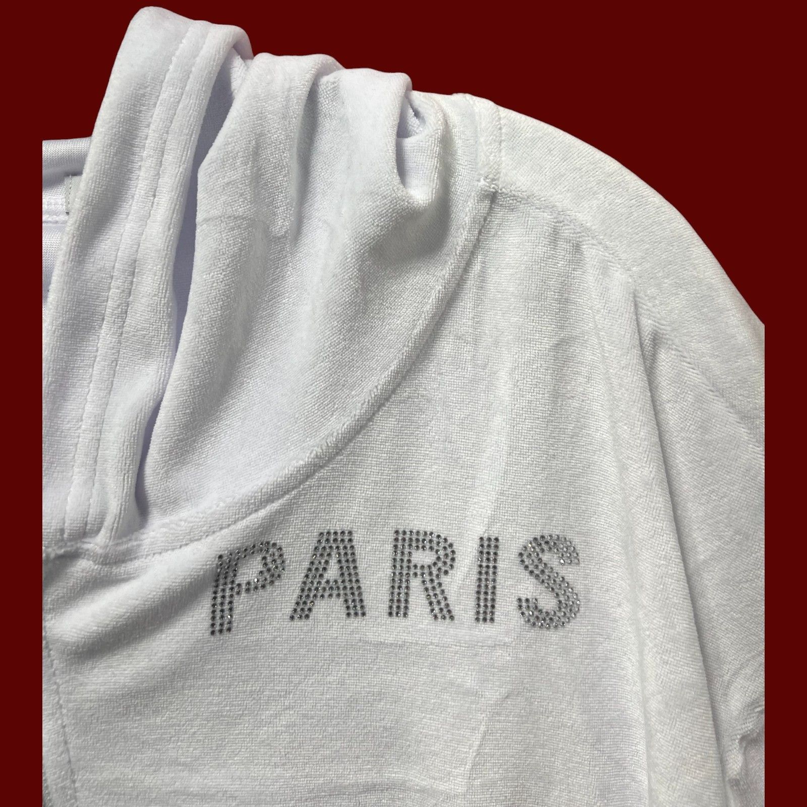 rue21 Rue 21 - Women's Long Sleeve Hooded Sweatshirt - White - Lar Size L / US 10 / IT 46 - 10 Thumbnail
