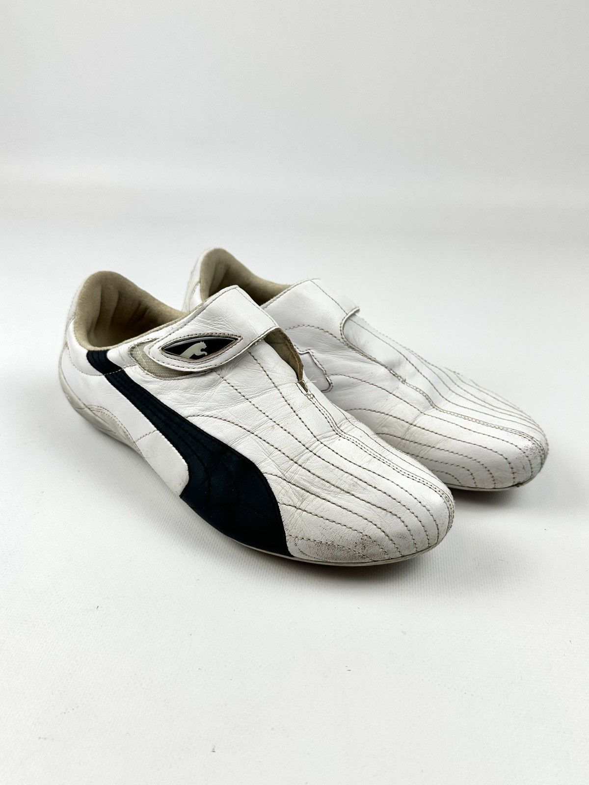 Hysteric Glamour x Puma VTG Puma Racing Leather Shoes in White, Men's (Size 10)