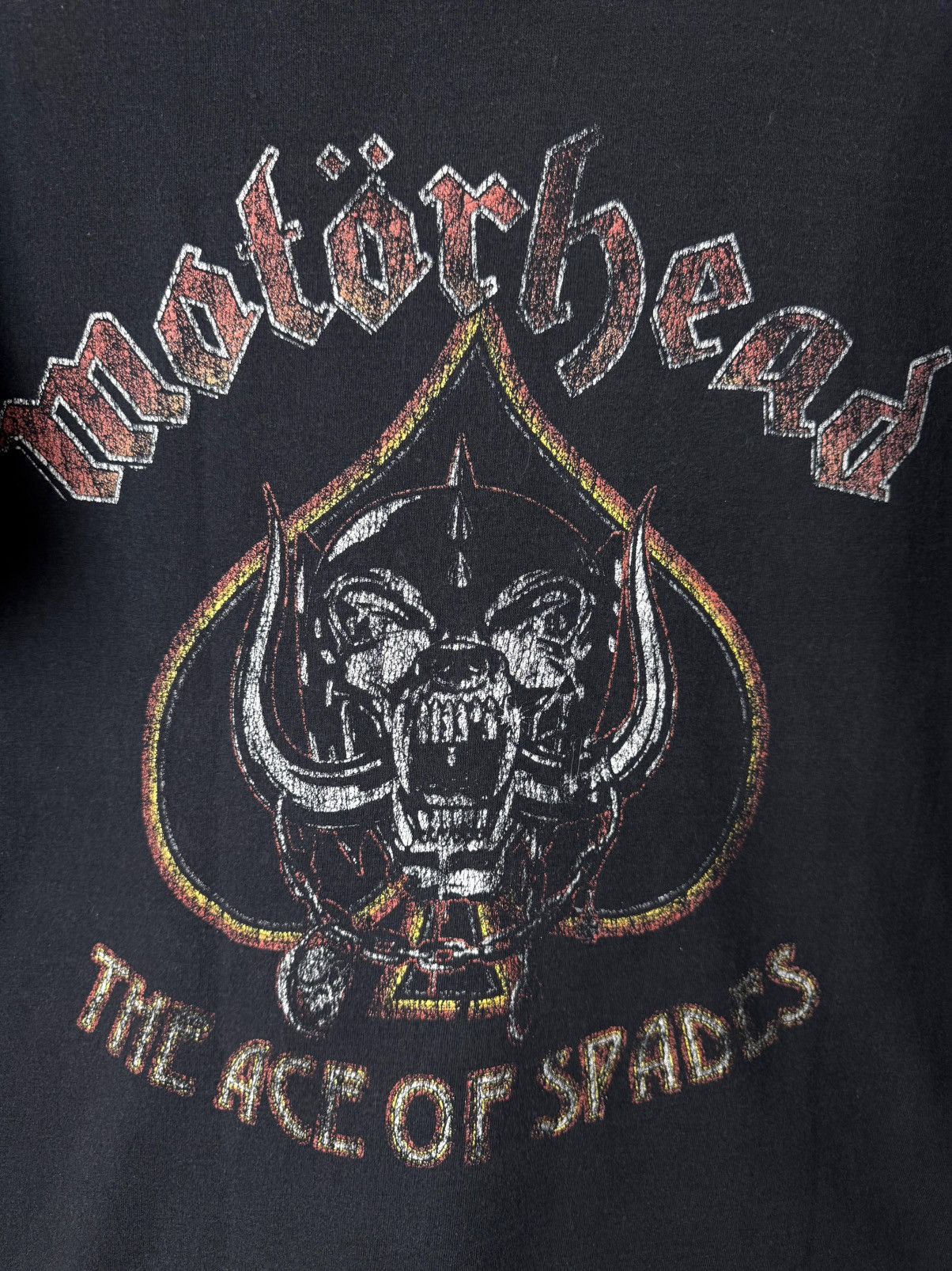 Band Tees Vintage 2000s Motörhead The Ice Of Spades T Shirt Size US M / EU 48-50 / 2 - 2 Thumbnail