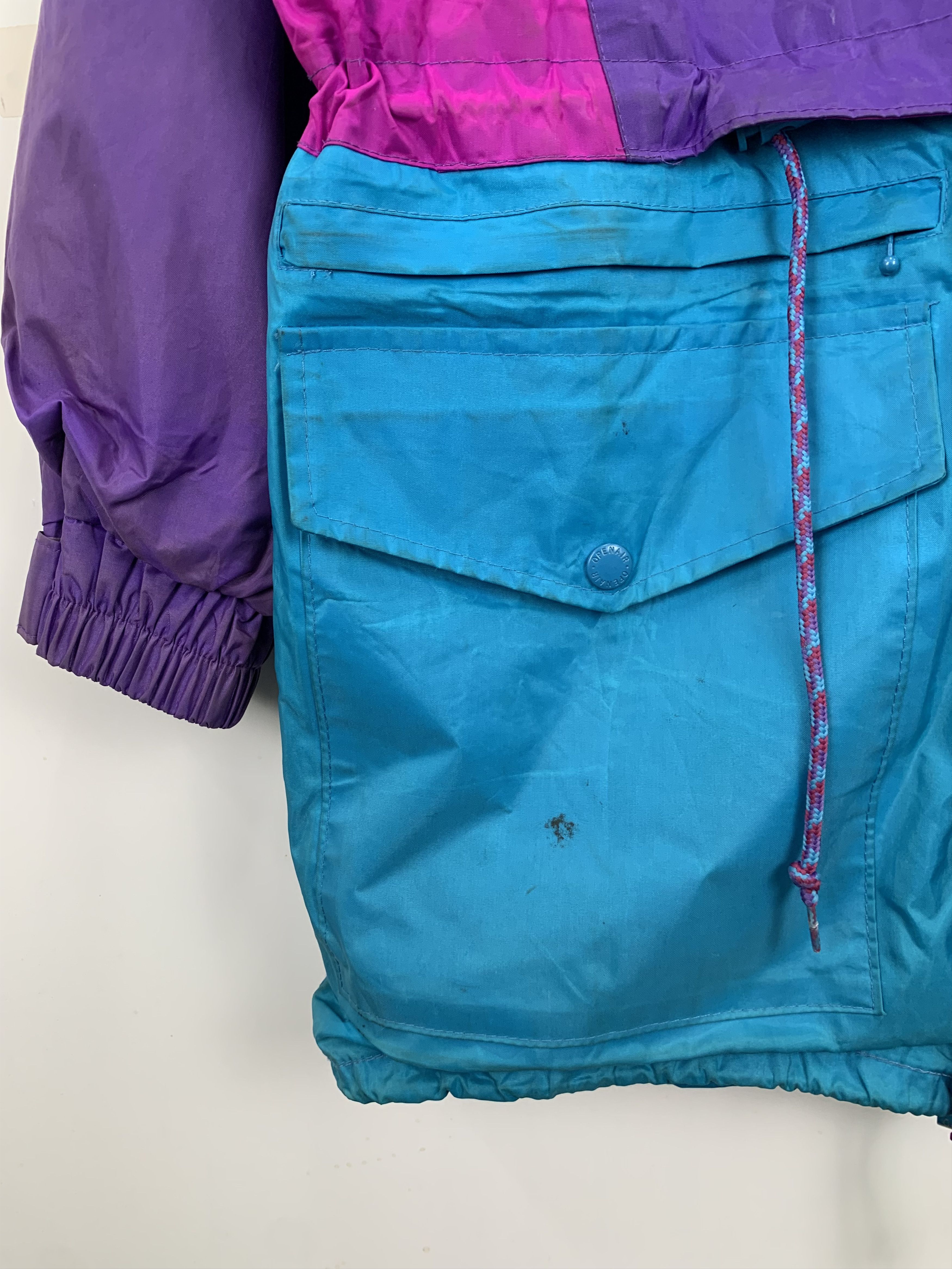 Japanese Brand Vintage Multicolour Outdoor Clothing Ski Jacket J0969 Size US XS / EU 42 / 0 - 8 Thumbnail