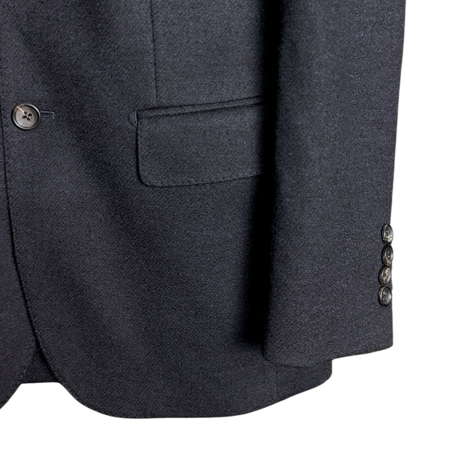 Paul Stuart Paul Stuart Wool Cashmere Flannel Blue Blazer 44R $2,000 Size 44R - 9 Thumbnail