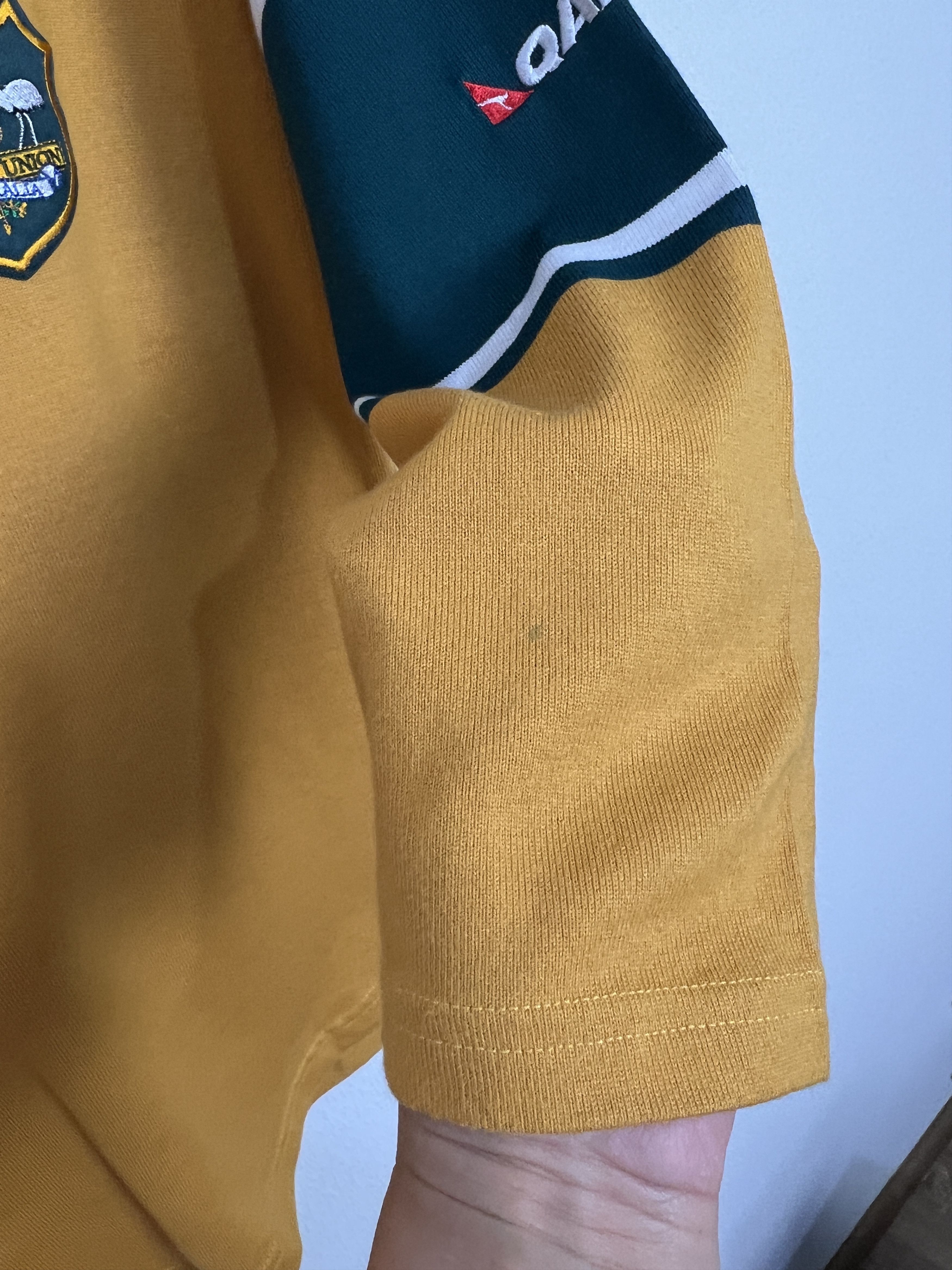Vintage Vintage 90's Australia Rugby Union Kids 14 Jersey Shirt Size US XS / EU 42 / 0 - 6 Thumbnail